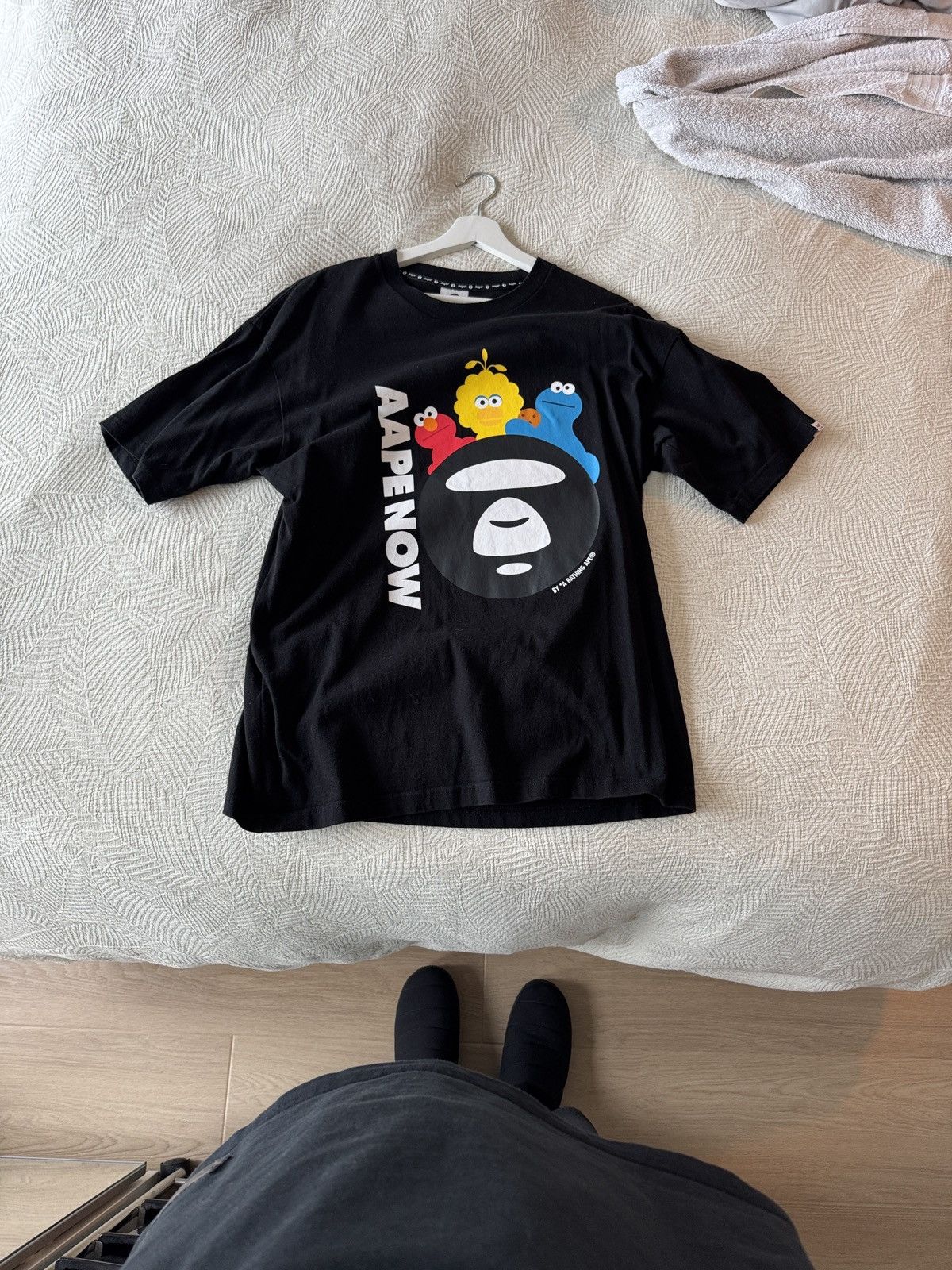 Aape AAPE NOW Sesame Street T-Shirt Size US XL / EU 56 / 4 - 2 Thumbnail