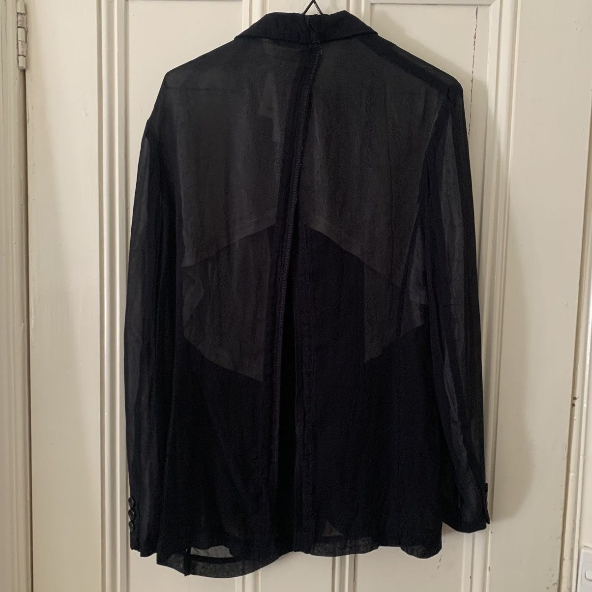 Comme des Garcons Cupra Georgette Open Vent Jacket Size L / US 10 / IT 46 - 4 Thumbnail