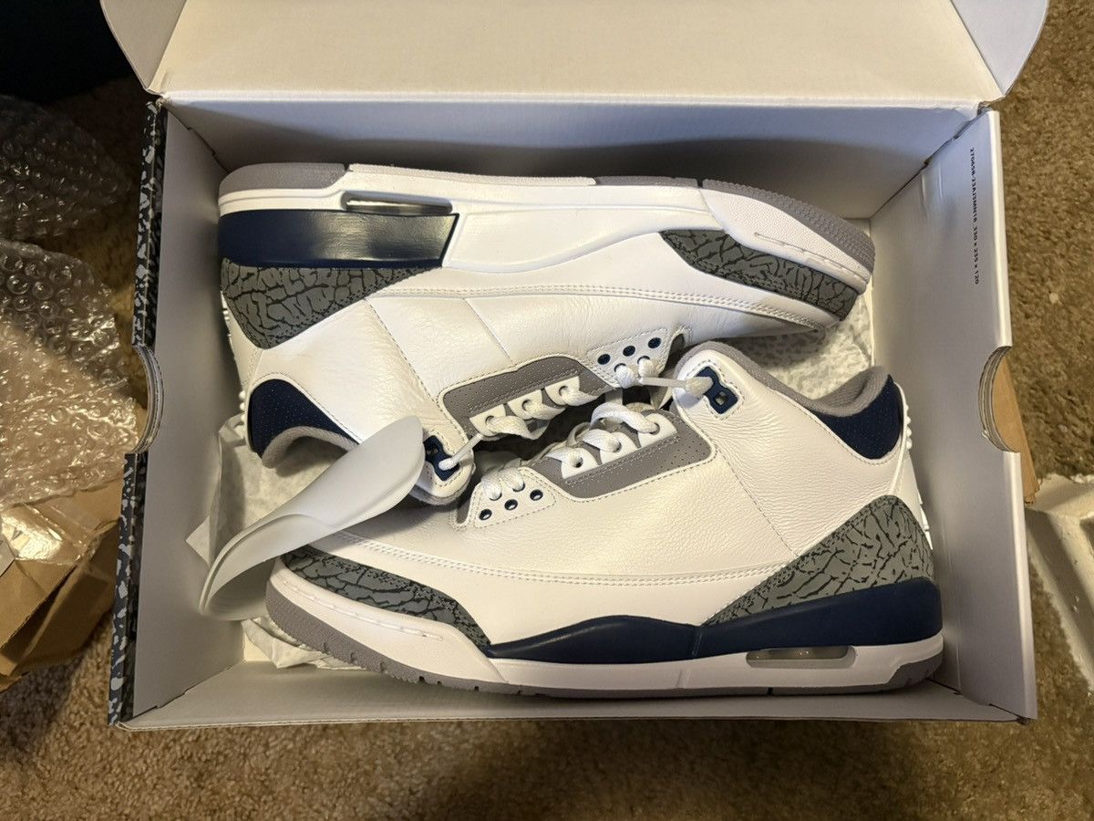 Jordan Brand Jordan 3 Midnight navy Size US 10 / EU 43 - 1 Thumbnail