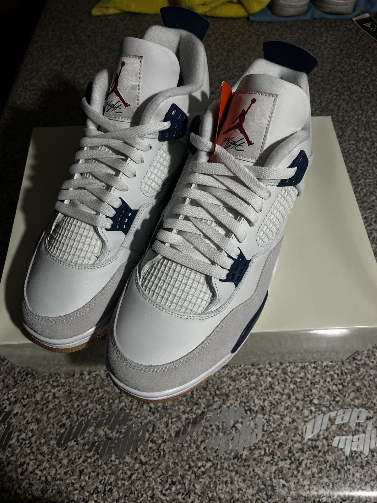 Jordan Brand AIR JORDAN 4 RETRO SB “NAVY” Size US 11.5 / EU 44-45 - 7 Thumbnail
