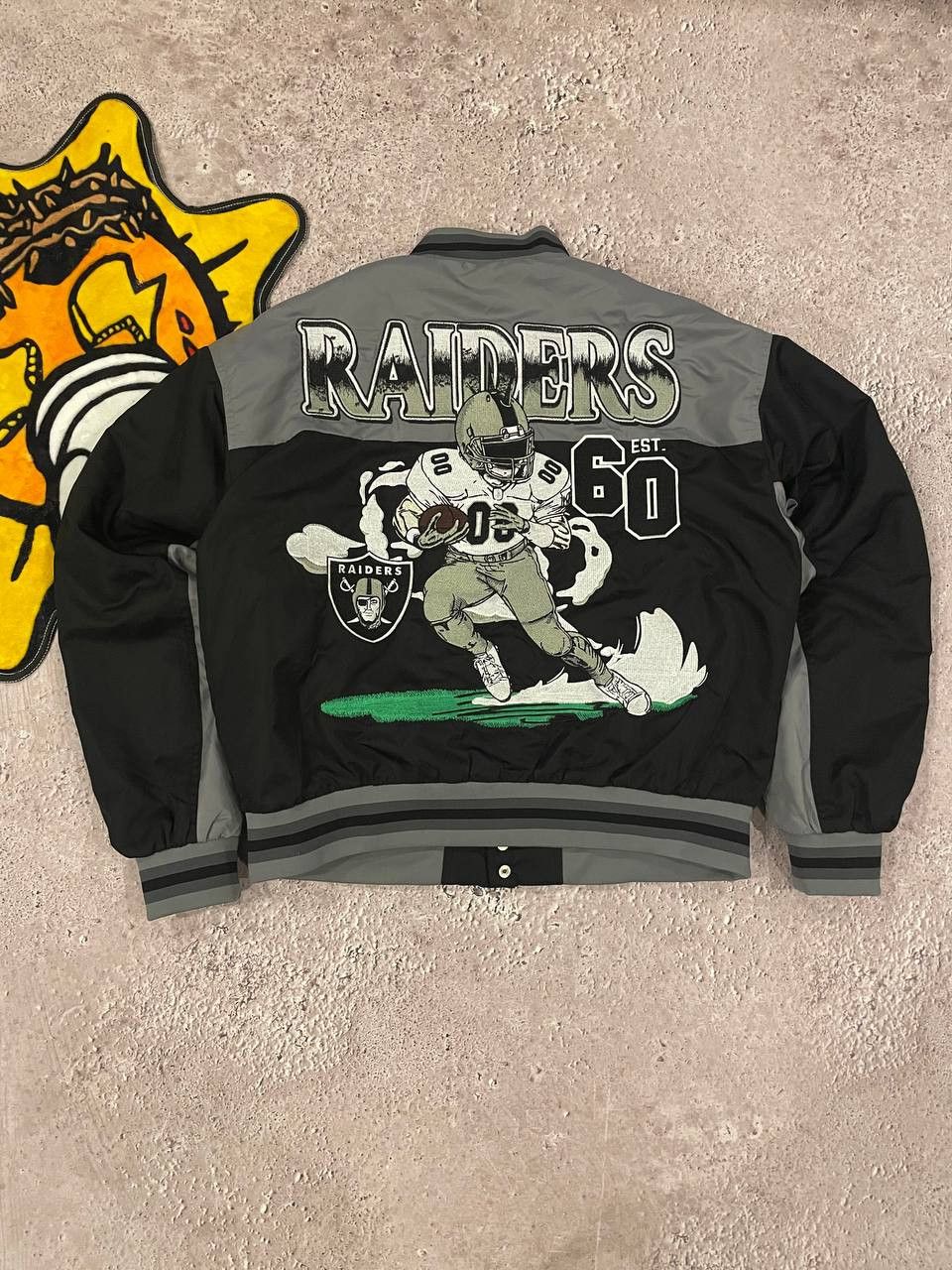 NFL Vintage Riders NFL Wool Varsity Bomber Jacket Size US S / EU 44-46 / 1 - 3 Thumbnail