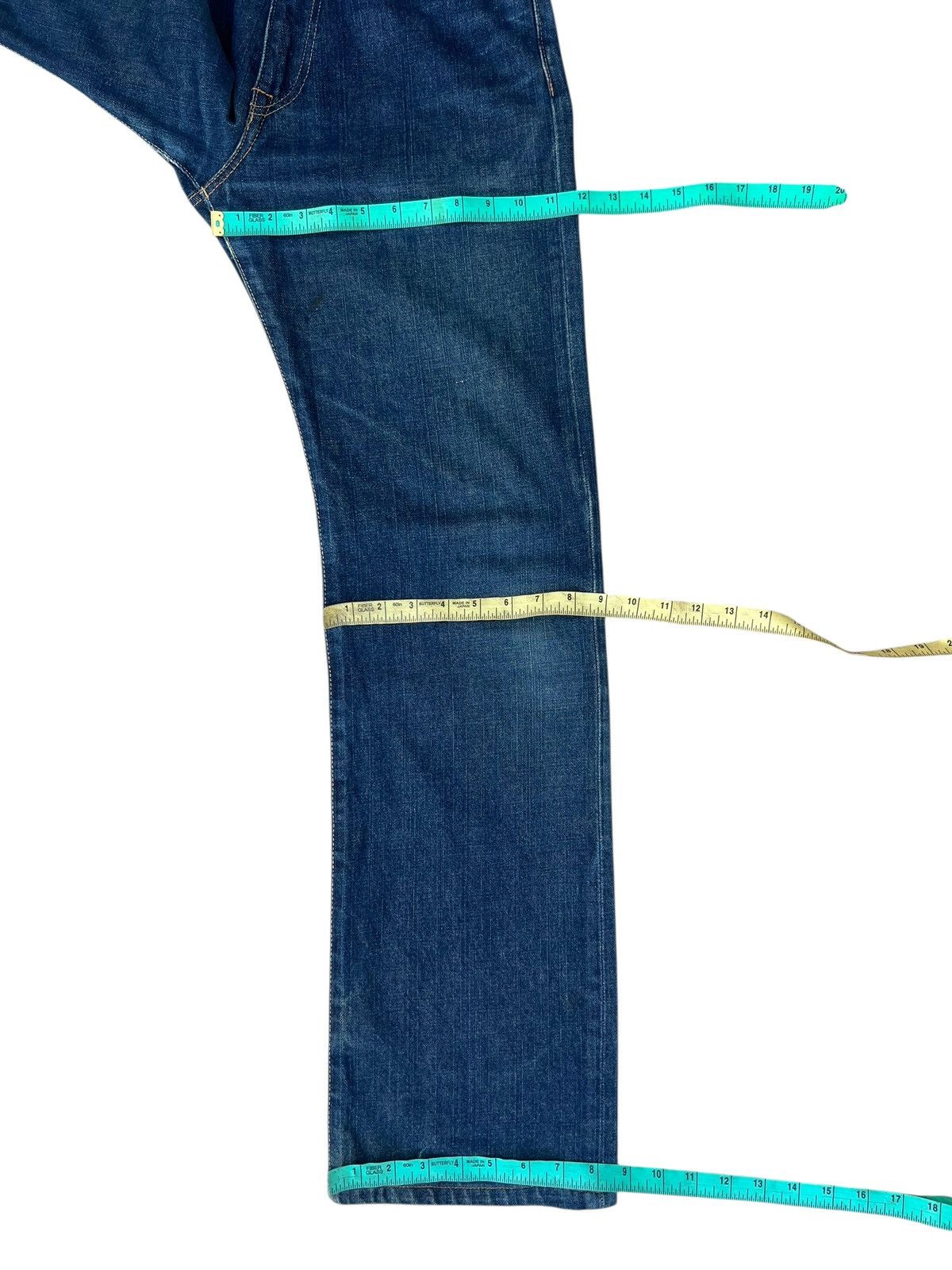 45rpm Vintage 45rpm Japan Fade Blue Denim Jeans Size US 31 - 5 Thumbnail