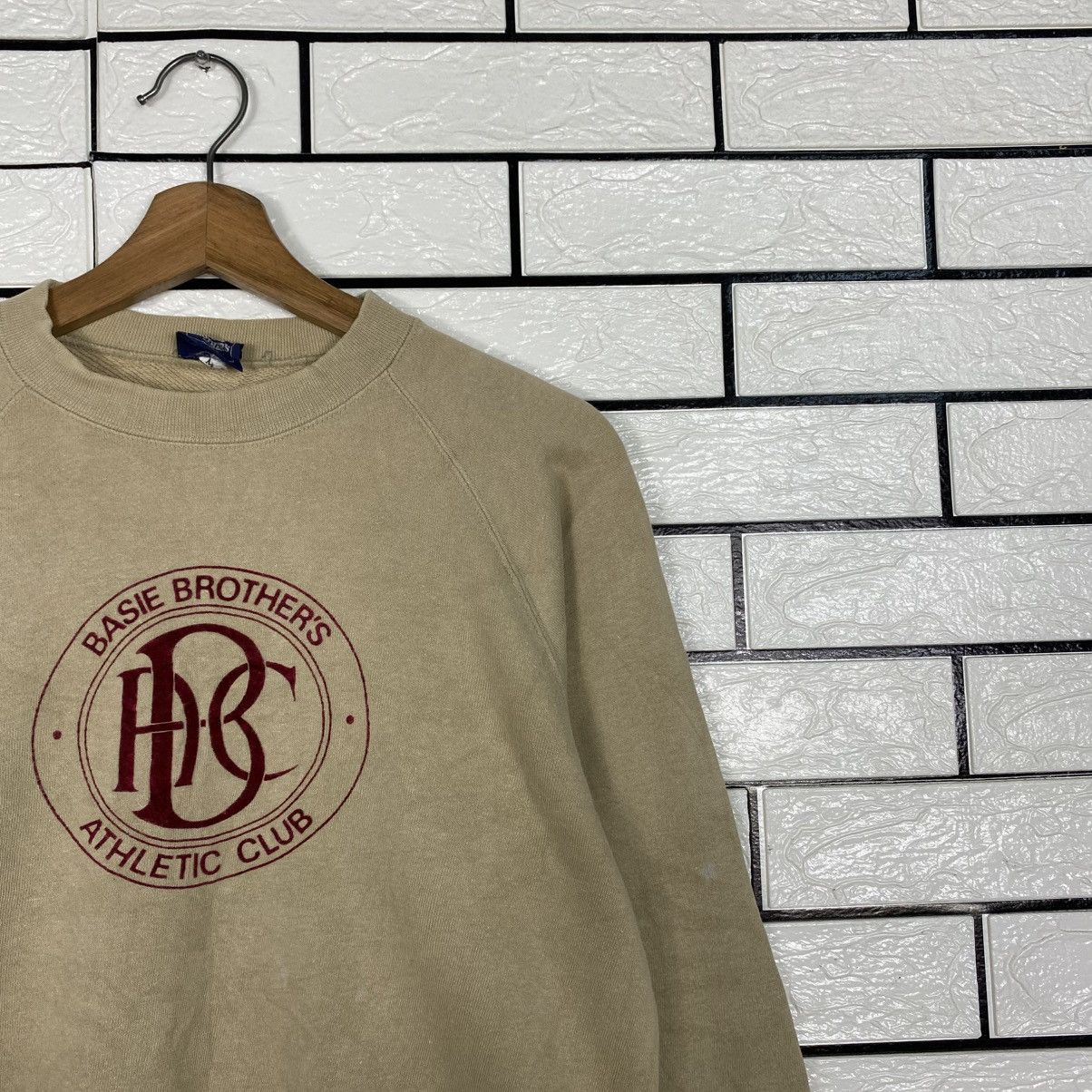Japanese Brand 📌Vintage Sweatshirt Basie Brothers Big Logo Issey Miyake Size US M / EU 48-50 / 2 - 7 Thumbnail