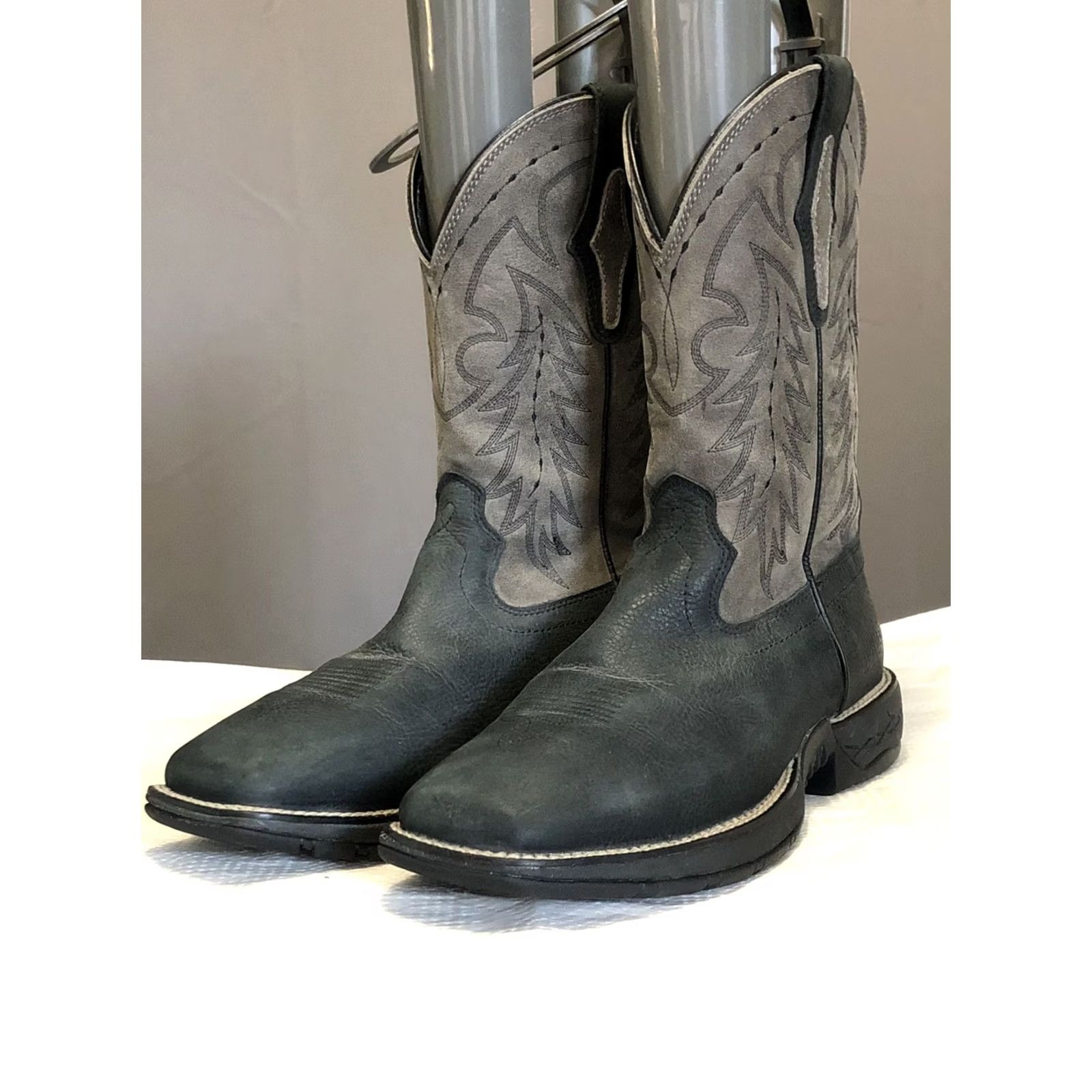 Cody James Cody James Men's Summit Lite Xero Gravity Performance Western Boots Size 9.5D, Black, Leather, Square Toe, Pull On, Boots, Mens Size US 10 / EU 43 - 2 Thumbnail