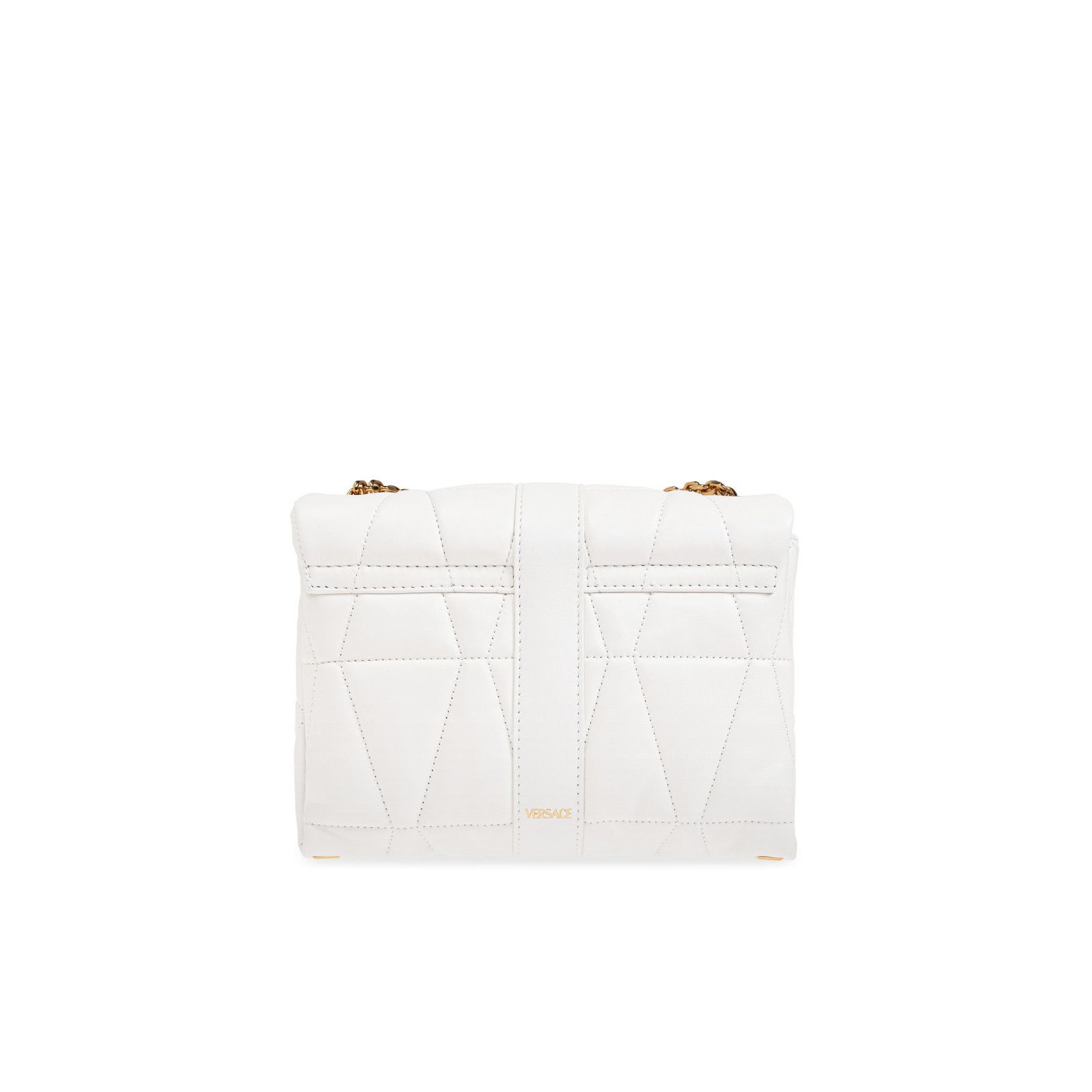 Versace VERSACE White Leather Shoulder Bag New & Authentic Size ONE SIZE - 2 Thumbnail
