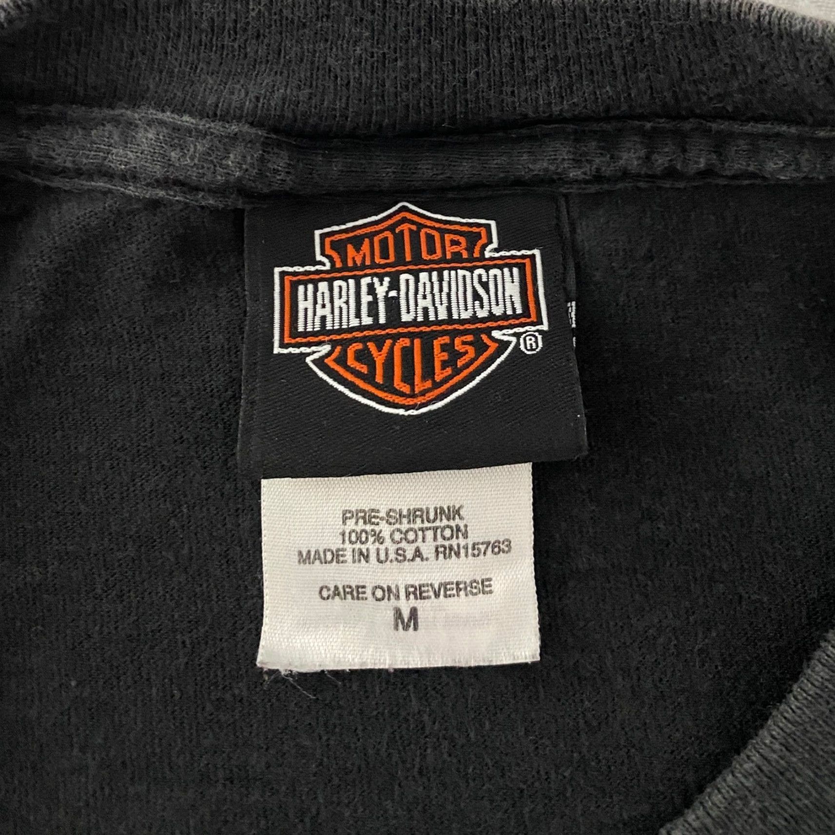 Harley Davidson VINTAGE Harley-Davidson T-Shirt Mens M Black Dudley Perkins San Francisco 2000s Graphic Tee Short Sleeve Crew Neck Grunge Size US M / EU 48-50 / 2 - 6 Thumbnail