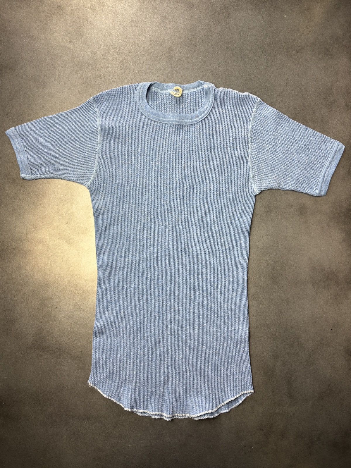 Vintage 1970s Thermal Tee Shortsleeve 70s Jockey True Vintage Waffle Size US S / EU 44-46 / 1 - 7 Thumbnail