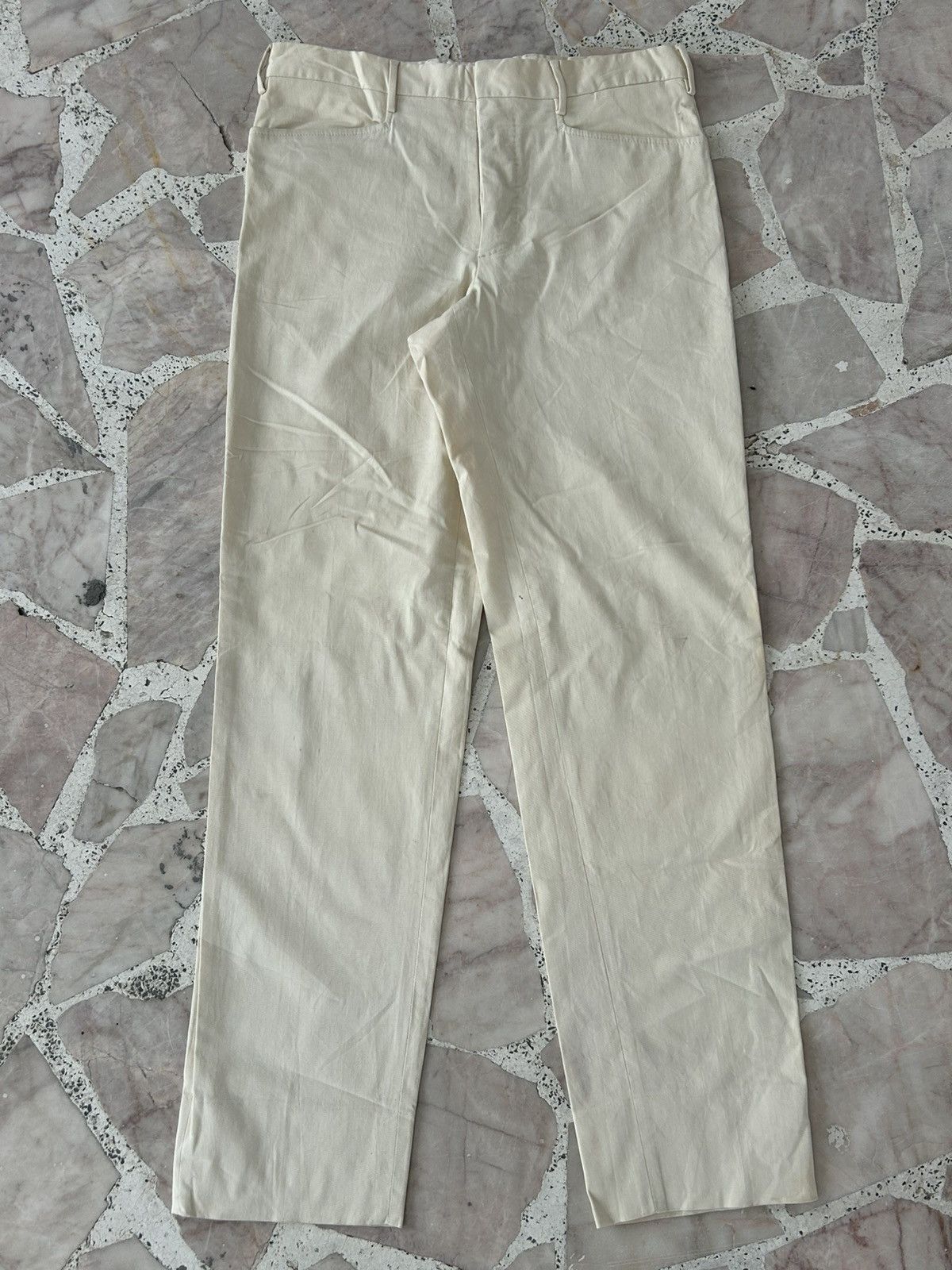Prada NOS Prada Vintage Slacks White Size US 31 - 1 Thumbnail