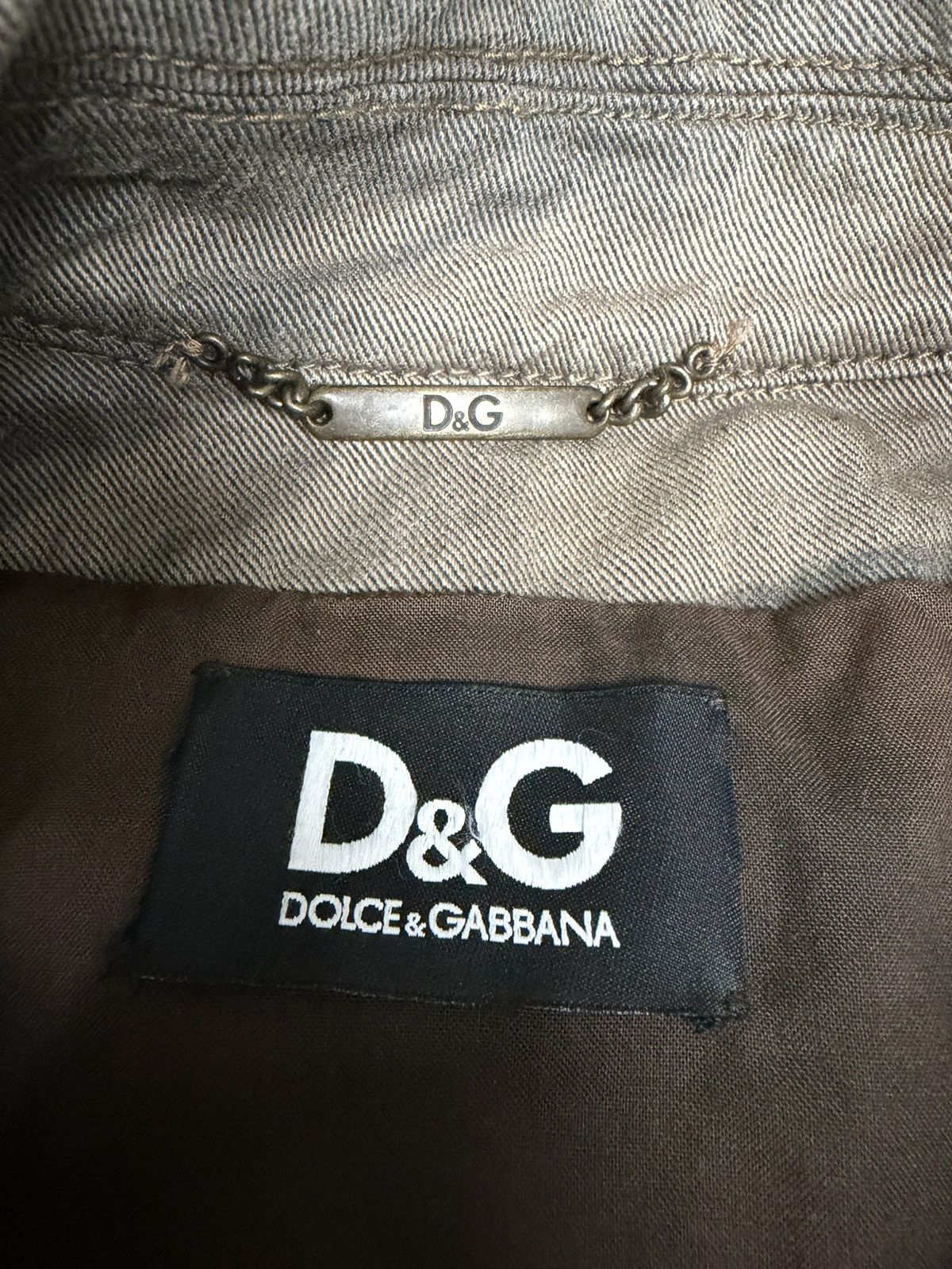 Dolce & Gabbana Dolce & Gabbana SS10 Gemstone Stud Embellished Denim Jacket Size US M / EU 48-50 / 2 - 7 Thumbnail