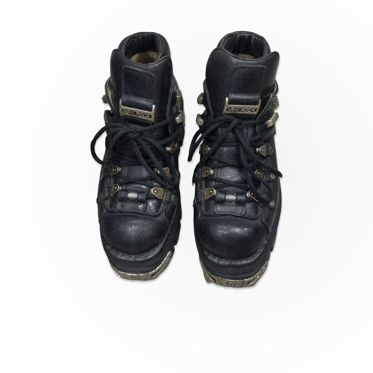 New Rock Vintage New Rock M220 Reactor Metallic Ankle Boots Size US 8.5 / EU 41-42 - 7 Thumbnail