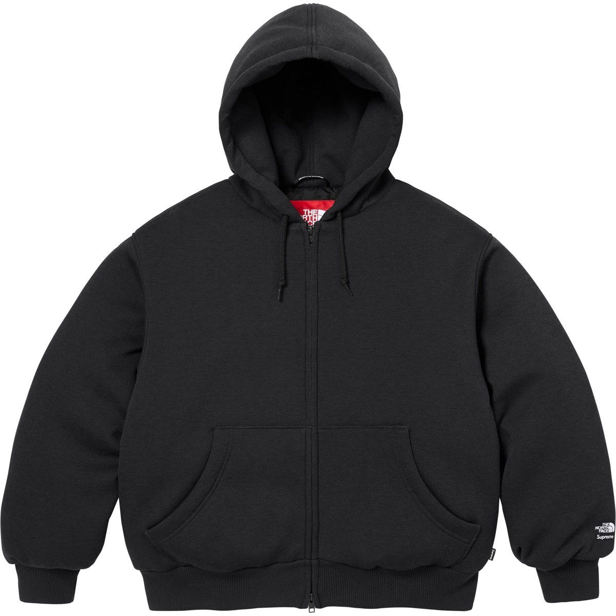 Supreme SUPREME®/THE NORTH FACE® DOWN ZIP UP HOODED SWEATSHIRT Sz 