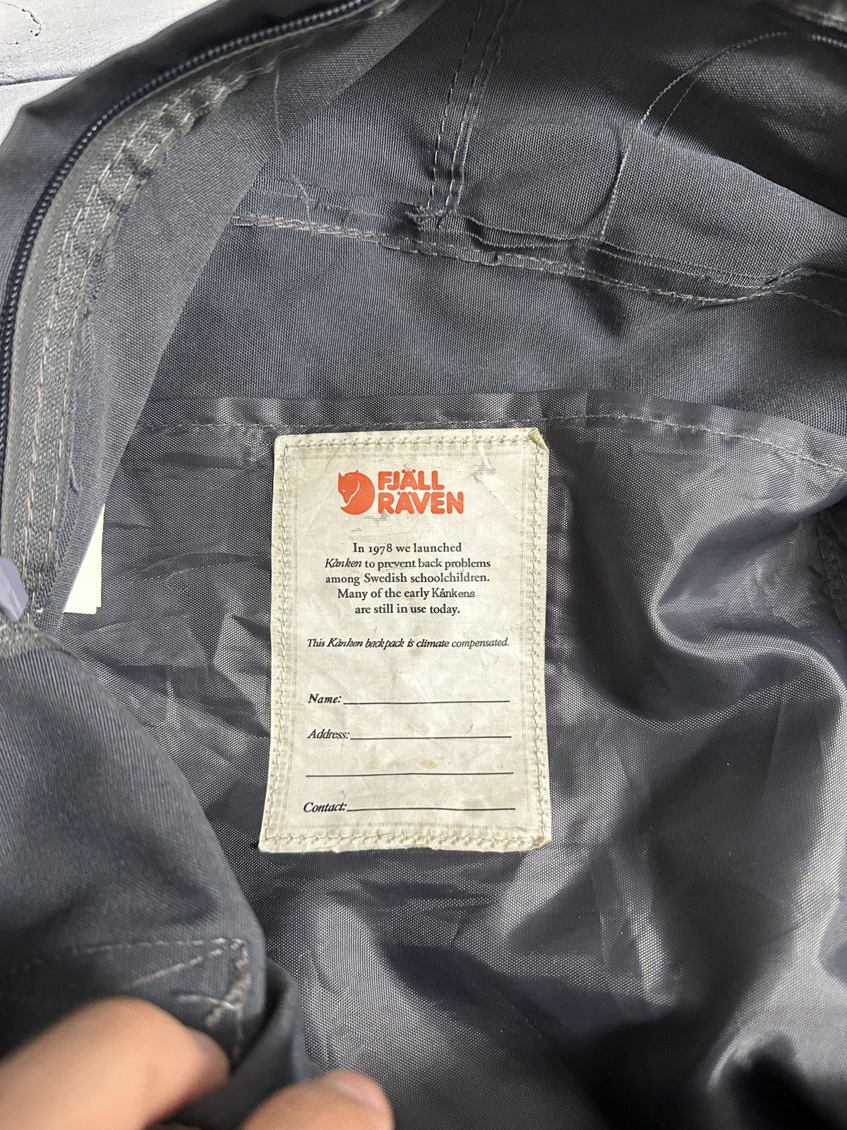 Fjallraven Rare Fjallraven 23510 Kanken Bag Size ONE SIZE - 11 Thumbnail