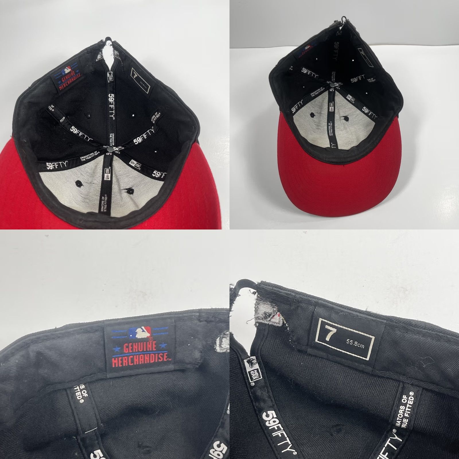 New Era New Era Adult 7 Fitted Flat Bill MLB Baseball Arizona Diamondbacks Hat Size ONE SIZE - 8 Thumbnail