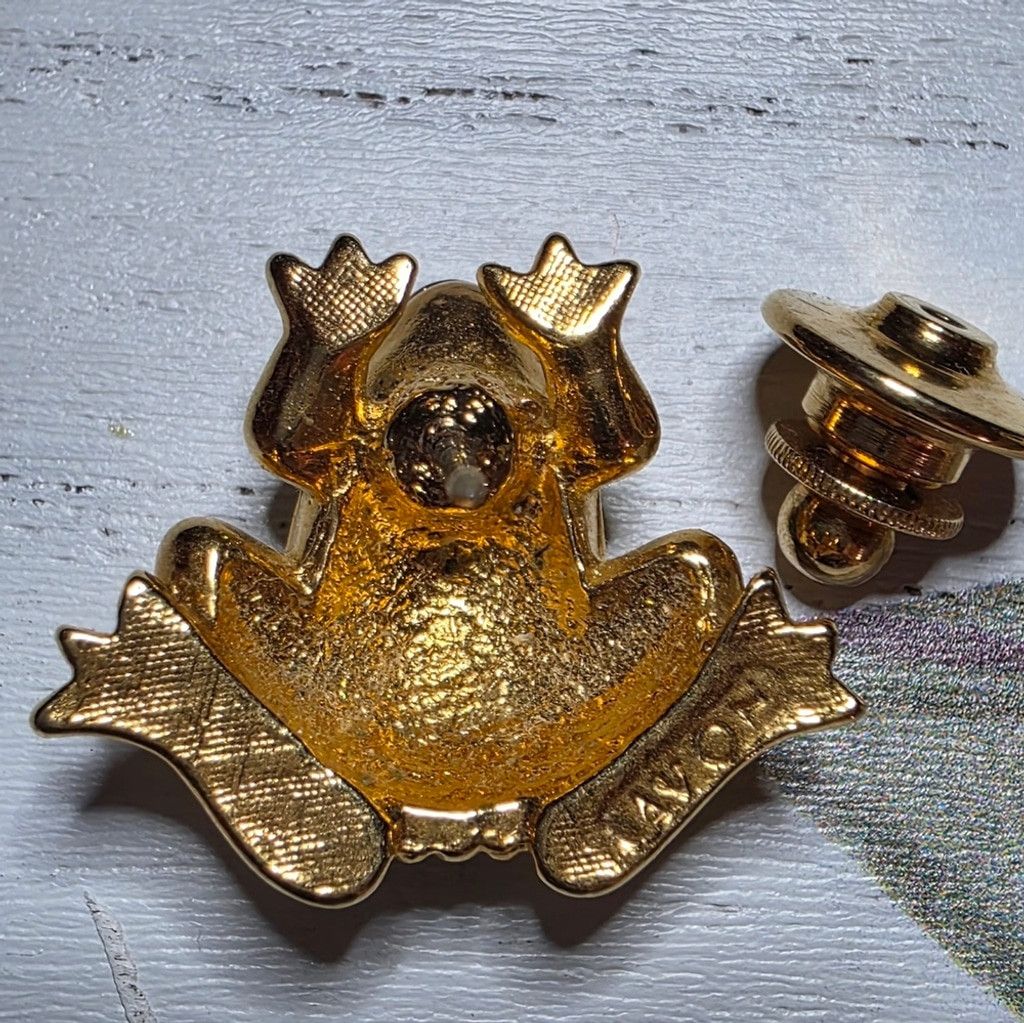 Other Avon Elegant Gold and Green Frog Brooch Size ONE SIZE - 2 Thumbnail