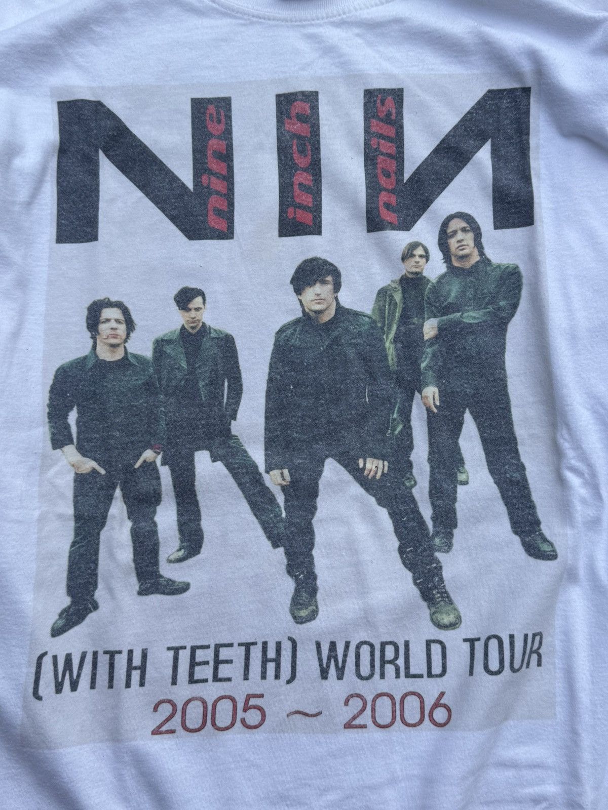 Band Tees ❤️‍🔥RARE❤️‍🔥Nine Inch Nails 2005 World Tour Long Sleeve Size US M / EU 48-50 / 2 - 5 Thumbnail
