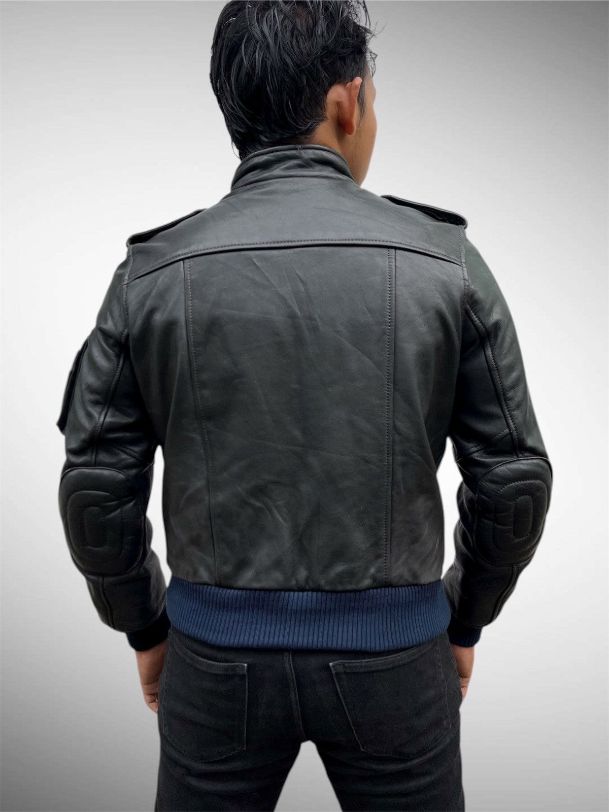The Real McCoy's 🔥Vintage Us Air Force Genuine Leather Flight Bomber Jacket Size US S / EU 44-46 / 1 - 3 Thumbnail