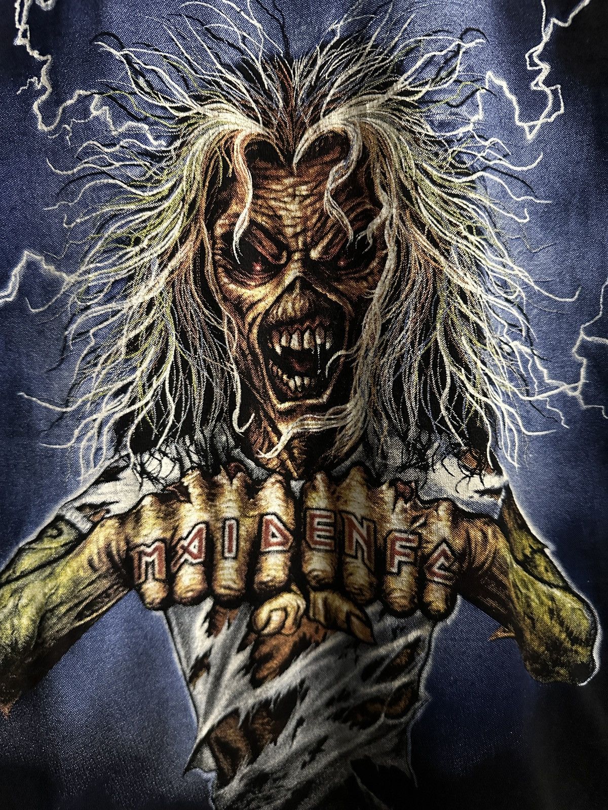 Iron Maiden Rare Vintage T-Shirt Iron Maiden Skull Rock Band Size US M / EU 48-50 / 2 - 3 Thumbnail