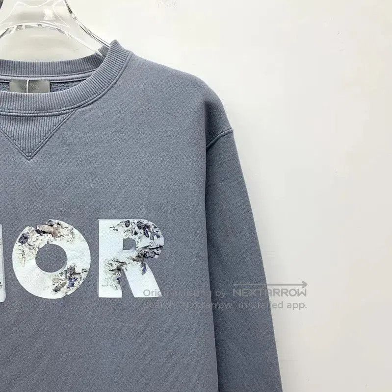 Dior Dior Women's Blue Cotton Sweatshirt . Size S / US 4 / IT 40 - 3 Thumbnail