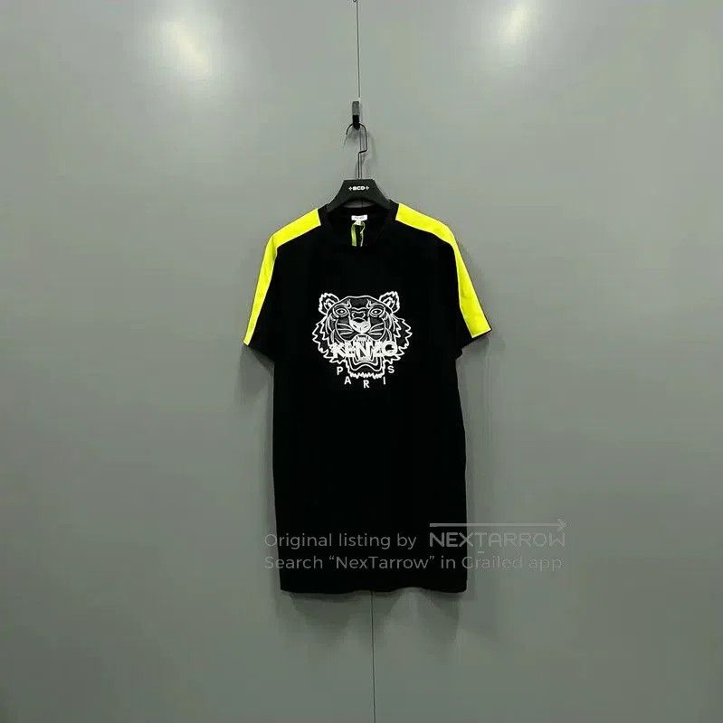 Kenzo KENZO Summer Black Cotton Short Dress . Size M / US 6-8 / IT 42-44 - 1 Thumbnail
