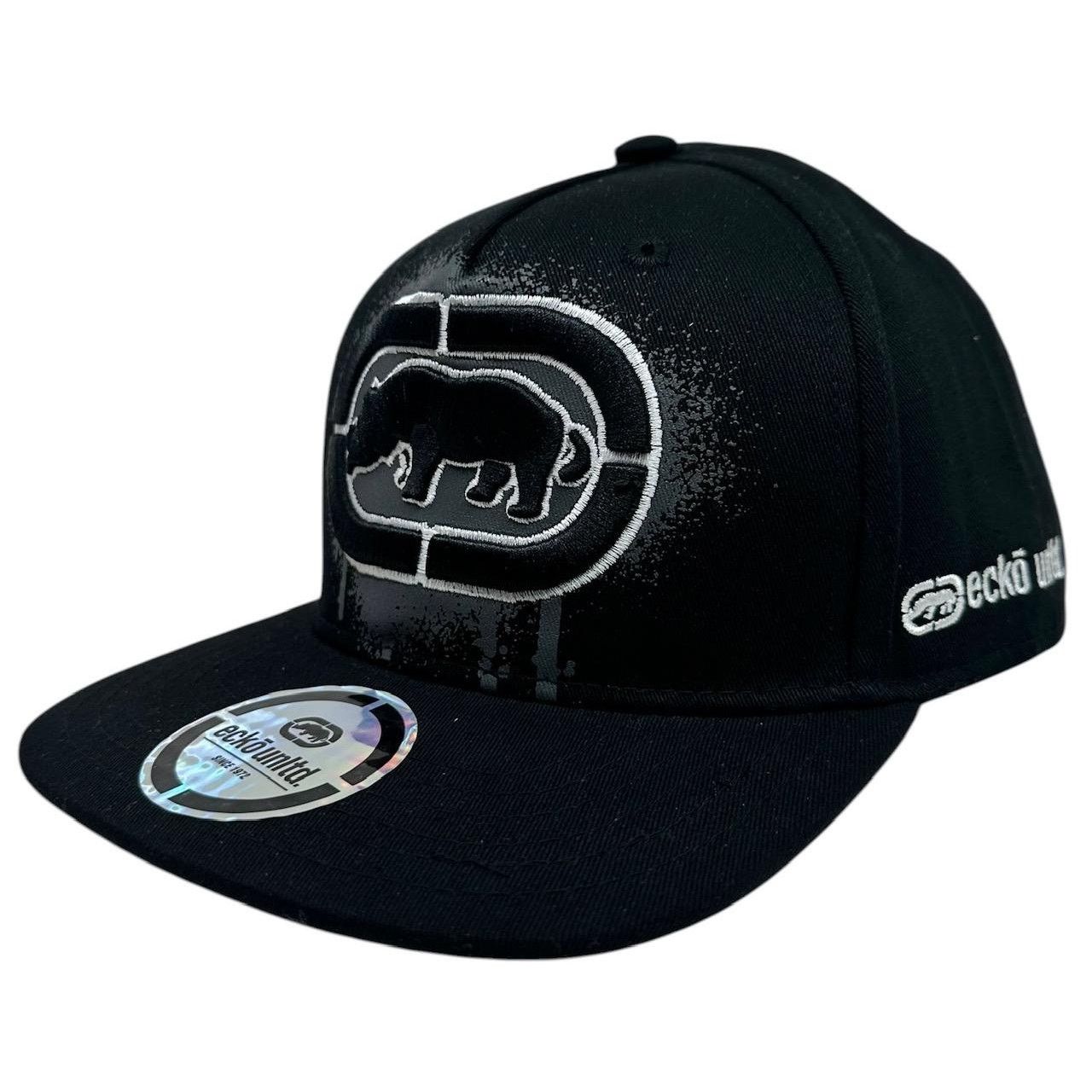 Ecko Unltd. Ecko Unltd Snapback Hat 3D Embroidered Logo Splatter Print Size ONE SIZE - 1 Thumbnail