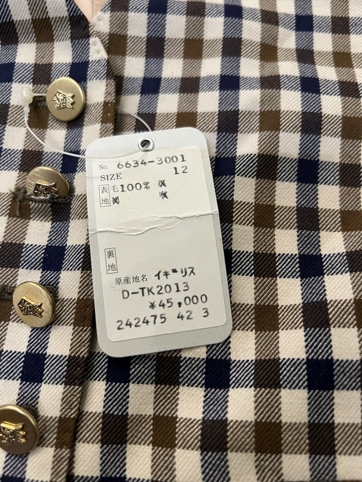 Aquascutum Vintage Aquascutum Wool Vest small Size US S / EU 44-46 / 1 - 7 Thumbnail