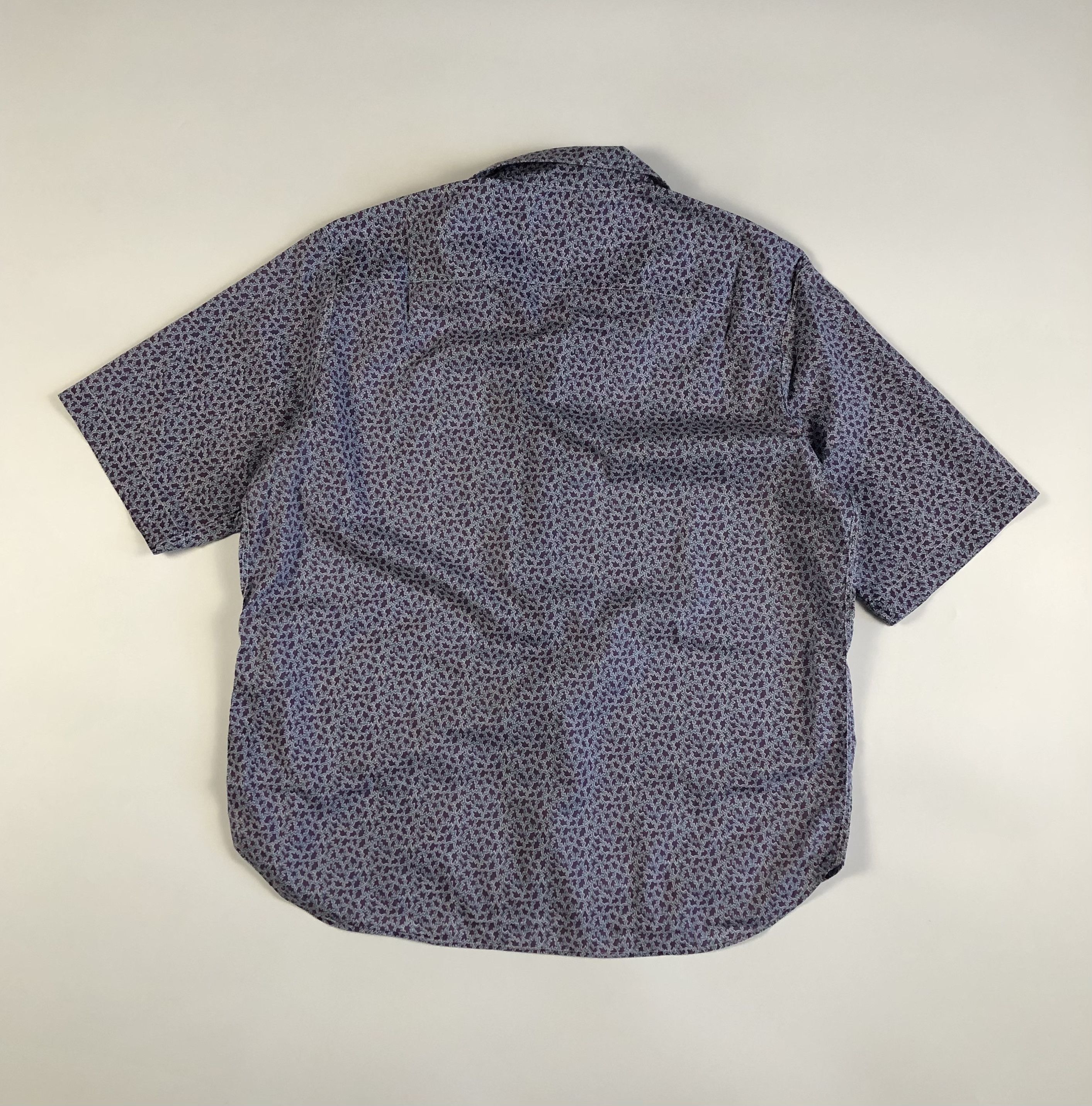 Albam Albam Short Sleeve Button Up Cotton Shirt Size US XL / EU 56 / 4 - 5 Thumbnail