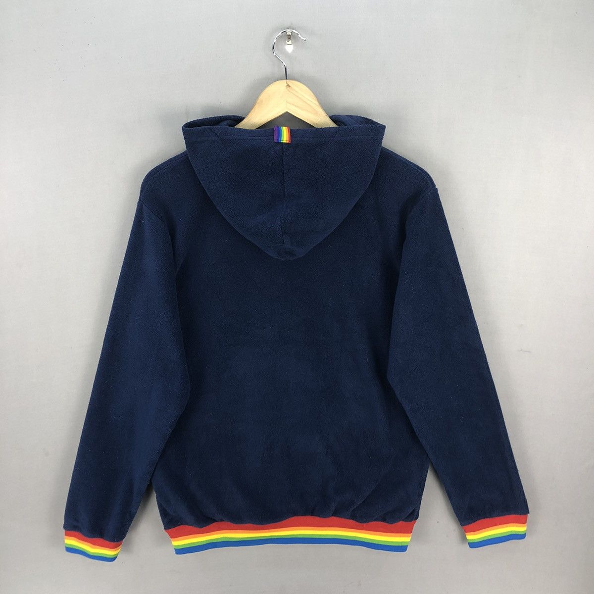 Japanese Brand Rainbow Pride Hoodie Fleece Jacket Size US S / EU 44-46 / 1 - 11 Thumbnail