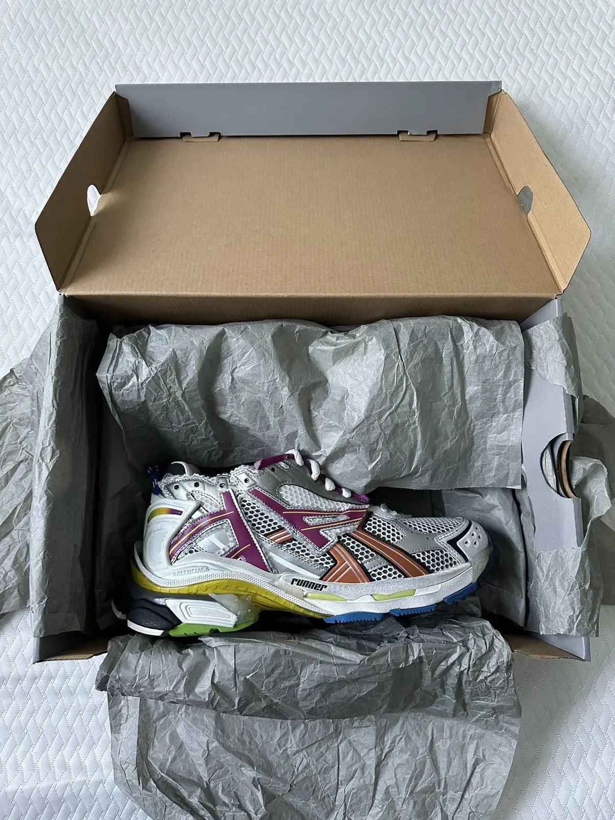 Balenciaga Balenciaga Runner Multicolor Size US 10 / EU 43 - 2 Thumbnail