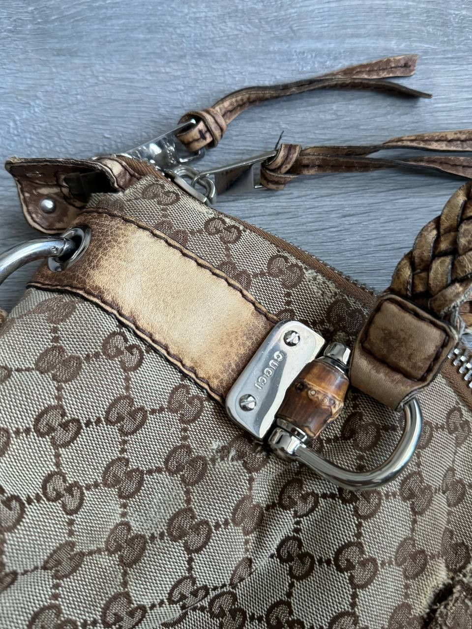 Gucci Gucci monogram canva bag brown Size ONE SIZE - 16 Thumbnail