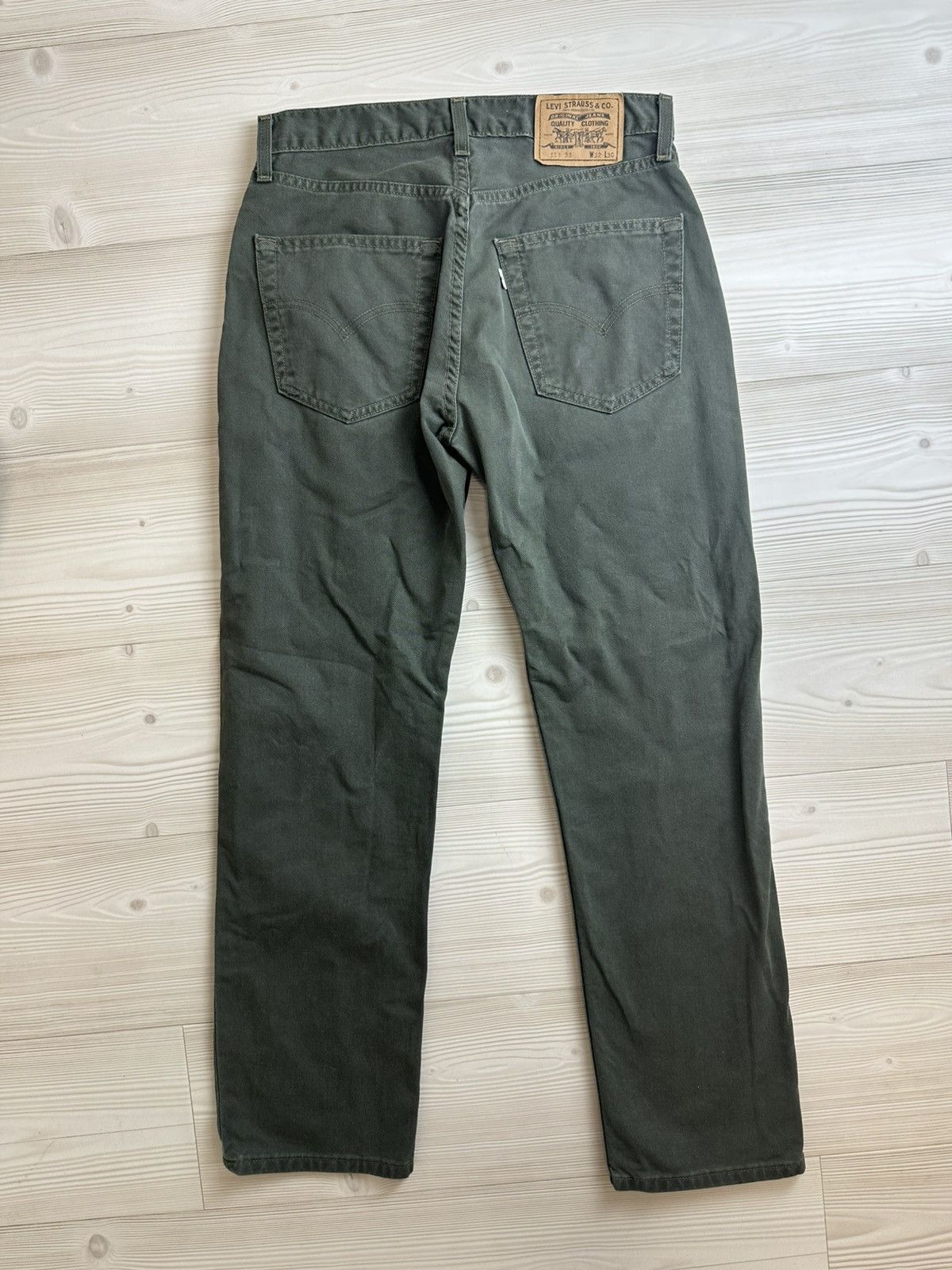 Levi's Vintage Clothing Vintage Levi’s 551 32/30 96’ green Size US 32 / EU 48 - 6 Thumbnail