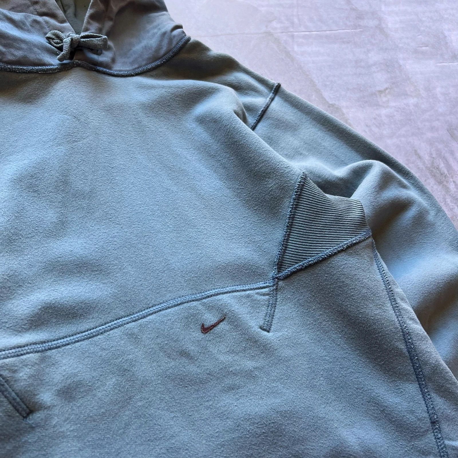 Nike vintage 00s Nike hoodie sweatshirt avantgarde style diesel Size US M / EU 48-50 / 2 - 8 Thumbnail