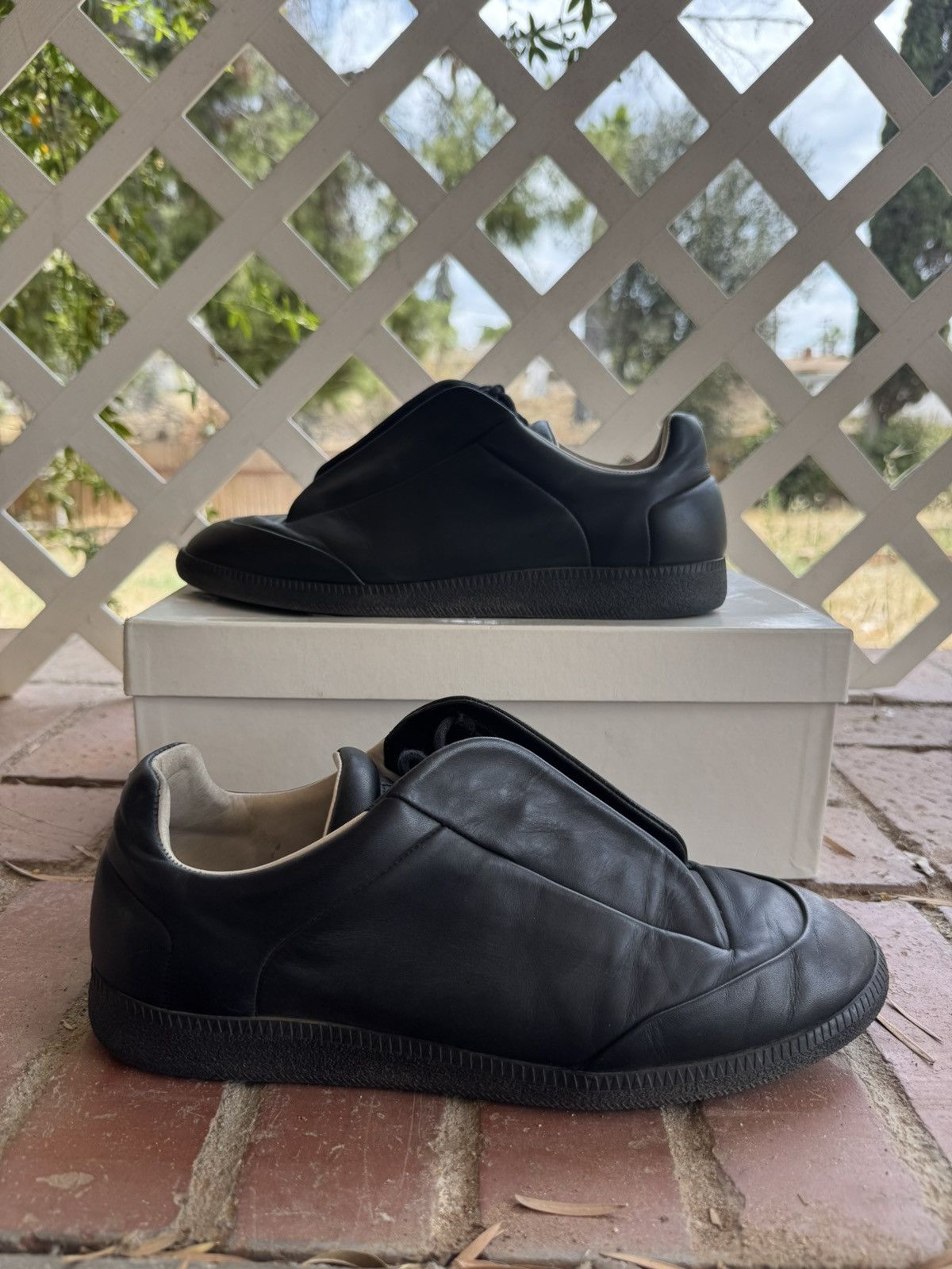 Maison Margiela Maison Margiela Future Low Black Size US 11 / EU 44 - 1 Thumbnail