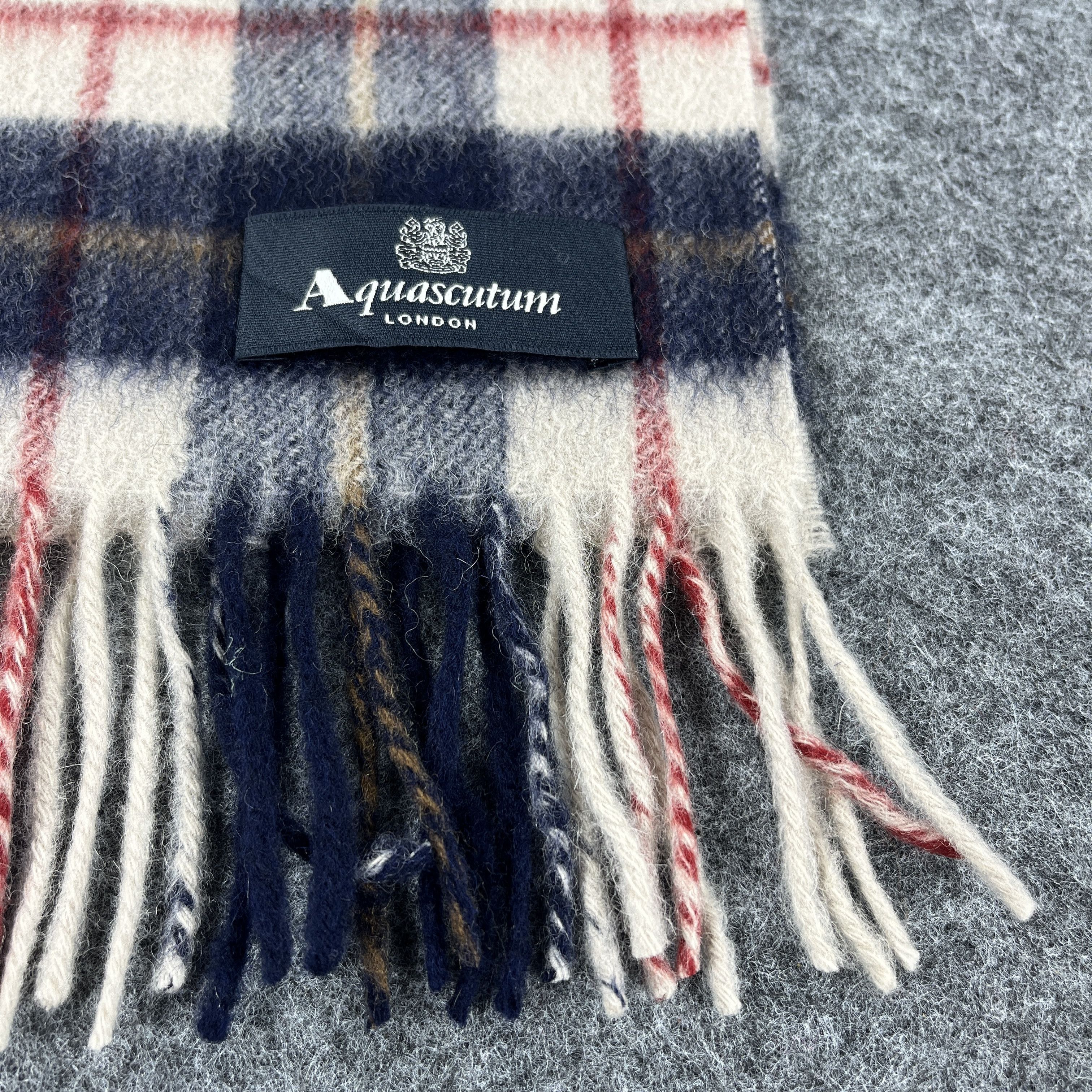 Aquascutum Aquascutum Scarf / Muffler / Neckwear - T874 Size ONE SIZE - 5 Thumbnail