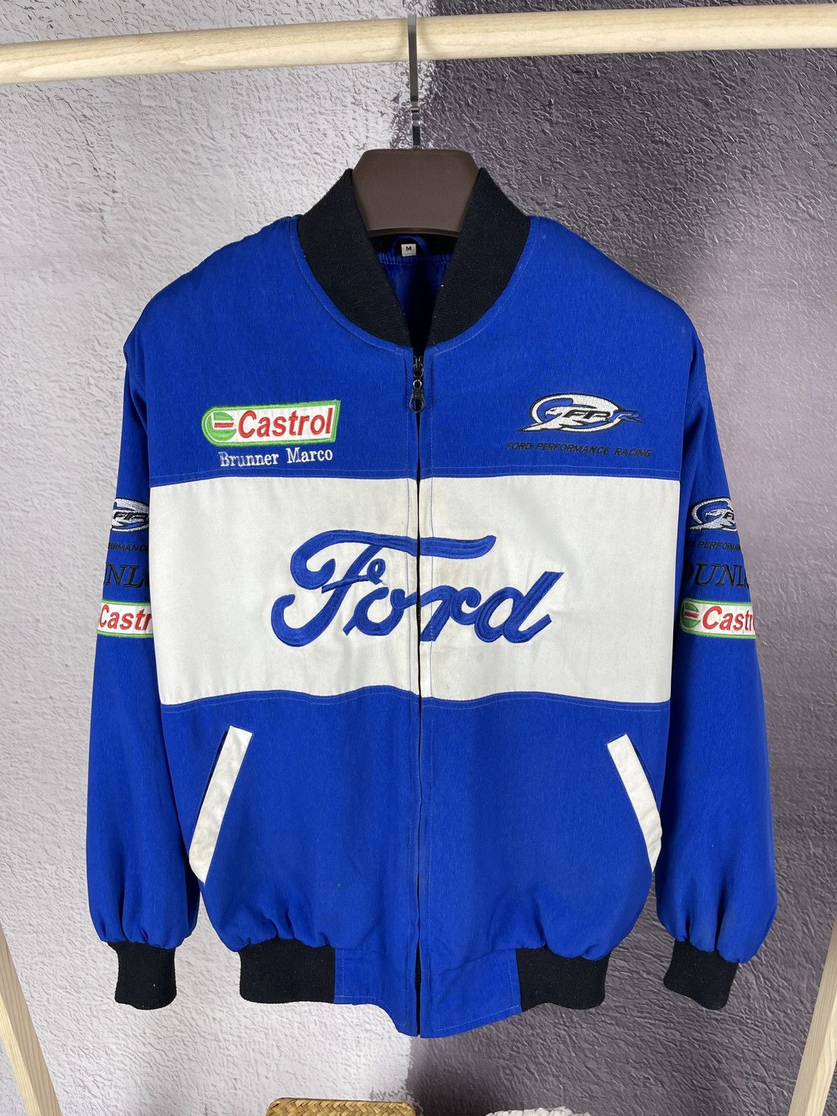 Ford Ford Performance Racing vintage big logo jacket castrol Size US M / EU 48-50 / 2 - 2 Thumbnail