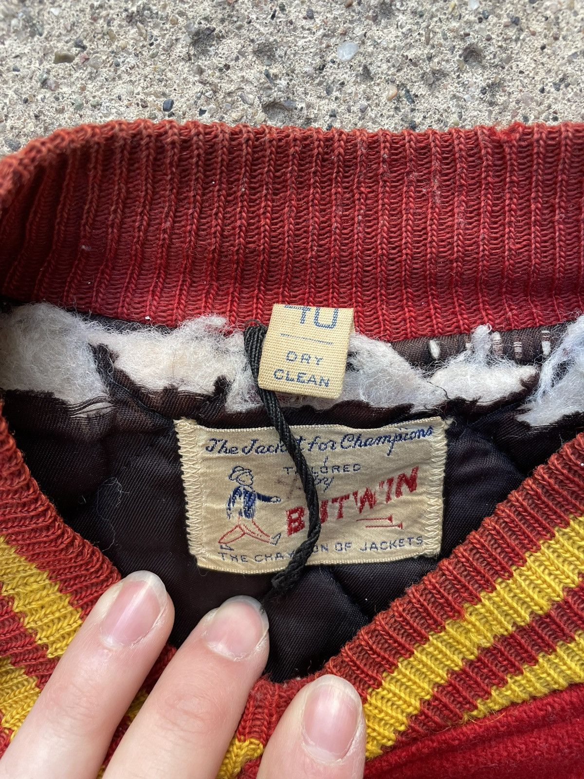 Vintage Vintage 80s letterman jacket Size US L / EU 52-54 / 3 - 6 Thumbnail