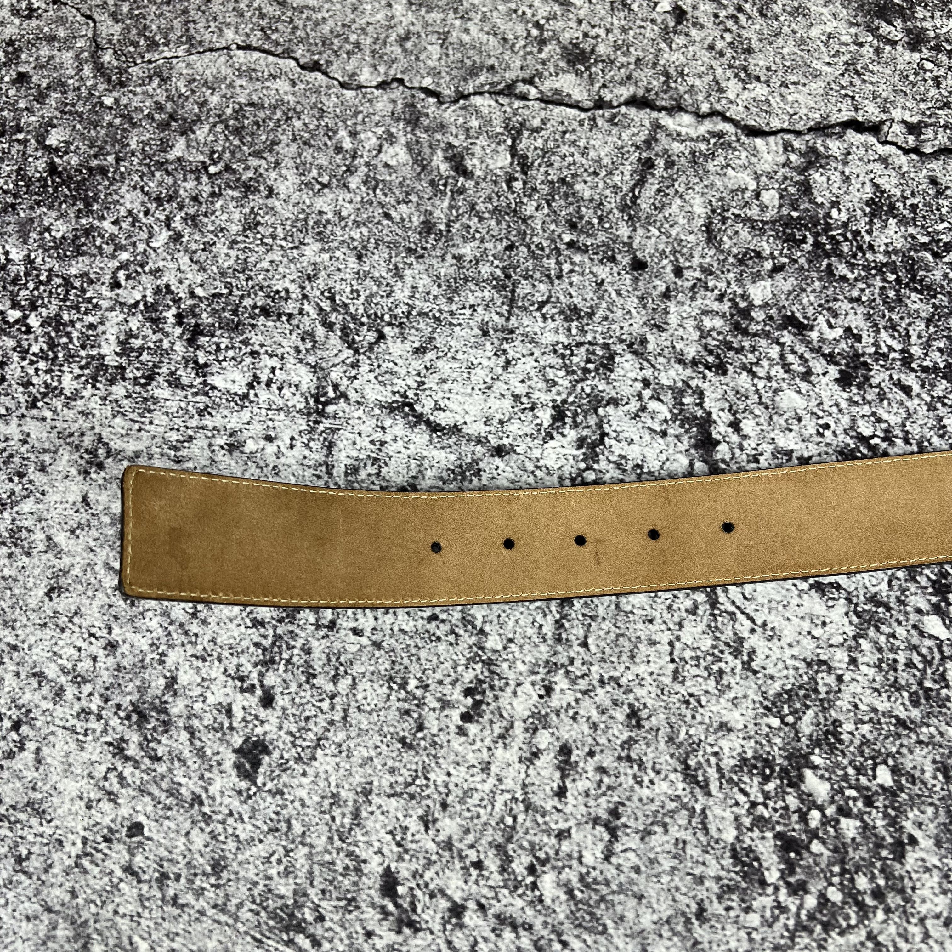Bally Bally Belt Leather Italy Style Chrome Hearts Size 95 / 38 Size ONE SIZE - 6 Thumbnail