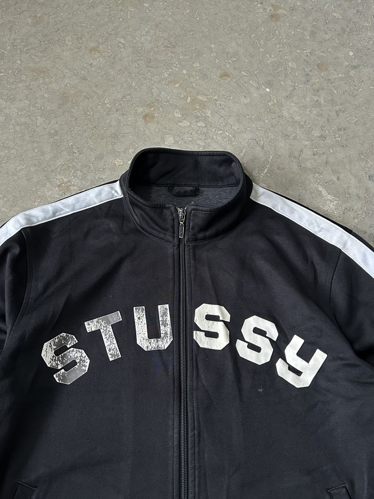 Stussy 1990s Stussy Zip Big Logo Vintage Size US M / EU 48-50 / 2 - 3 Thumbnail