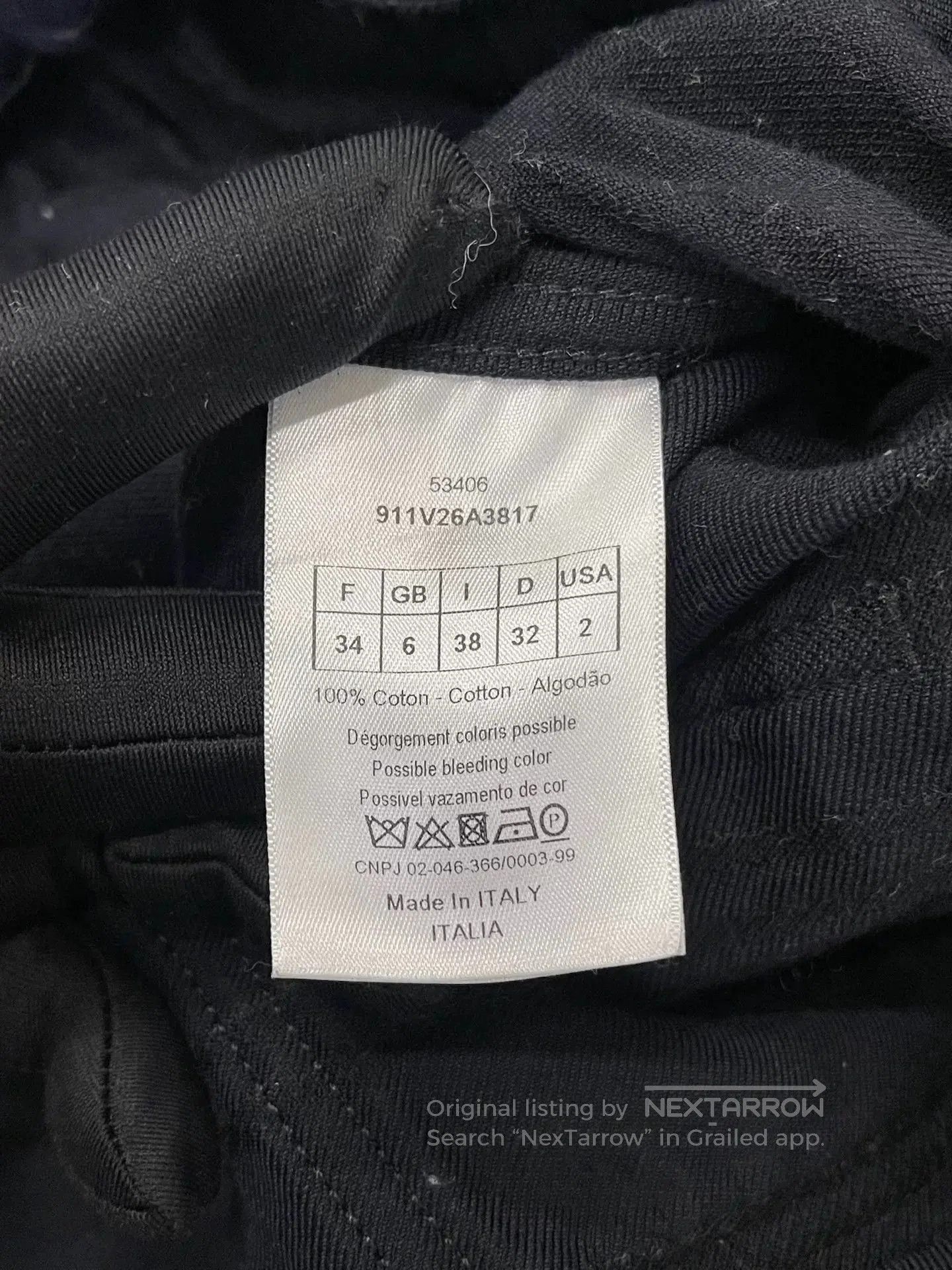 Dior dior striped denim jacket fr34 size. Size US XS / EU 42 / 0 - 5 Thumbnail