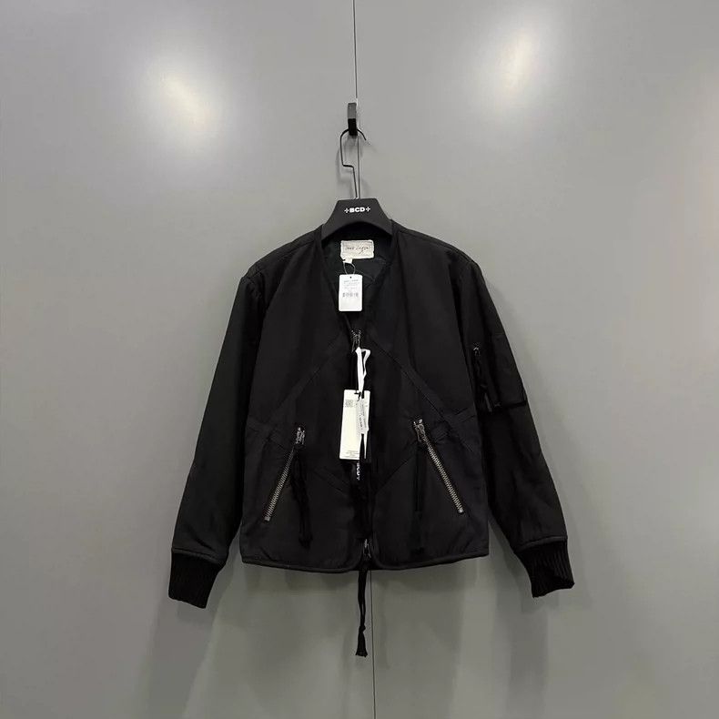 Greg Lauren greg lauren Black retro patchwork pilot jacket 2506-Nextarr Size US M / EU 48-50 / 2 - 1 Thumbnail