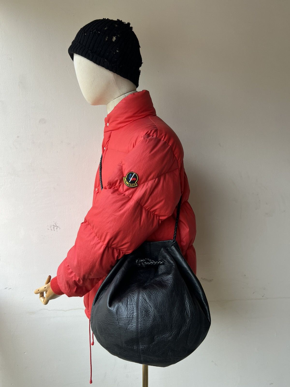Leather Jurgen Lehl Japan Black Leather Bag Size ONE SIZE - 5 Thumbnail