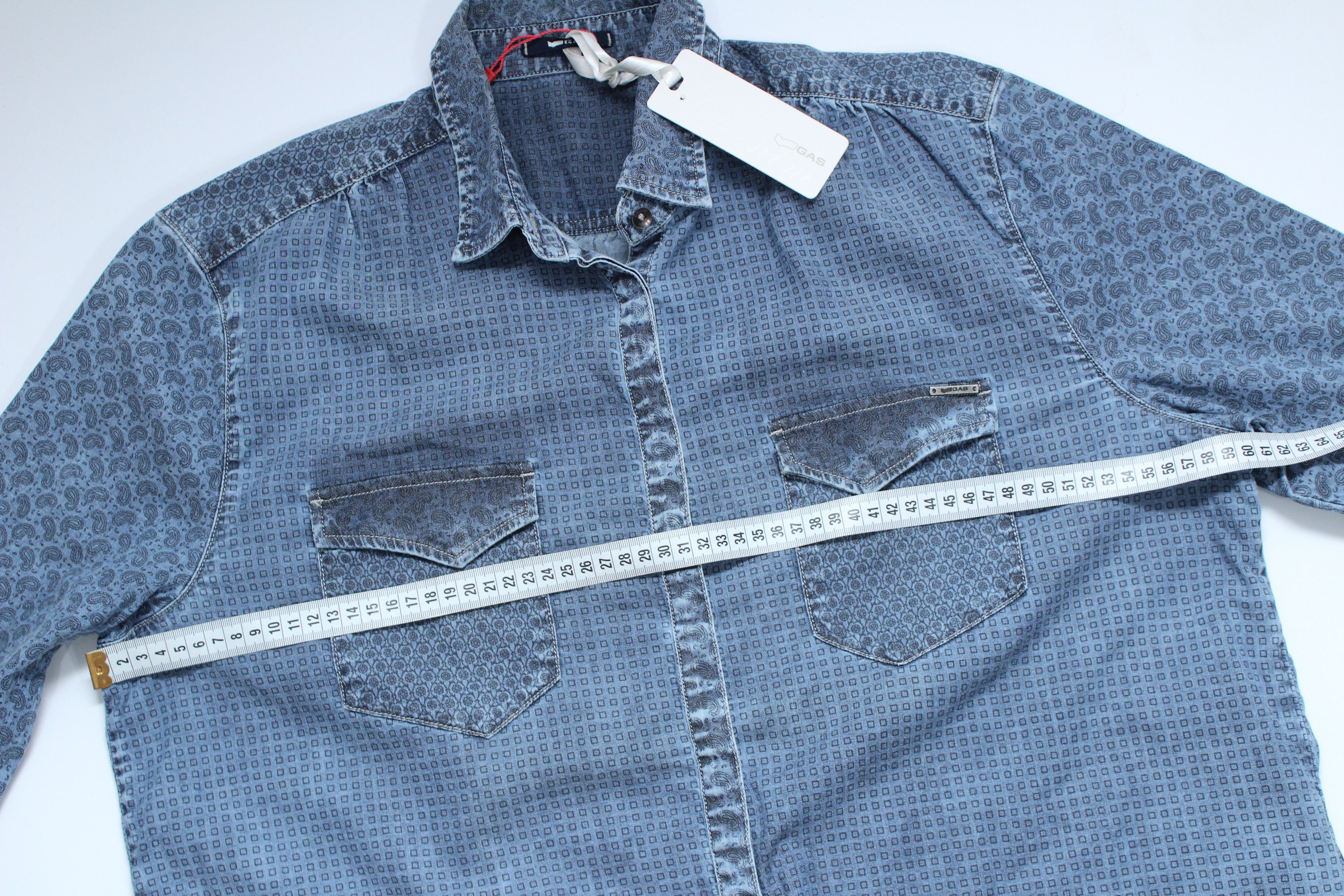 GAS Gas Shirt Mens Size L New Vintage Rare Size US M / EU 48-50 / 2 - 11 Thumbnail