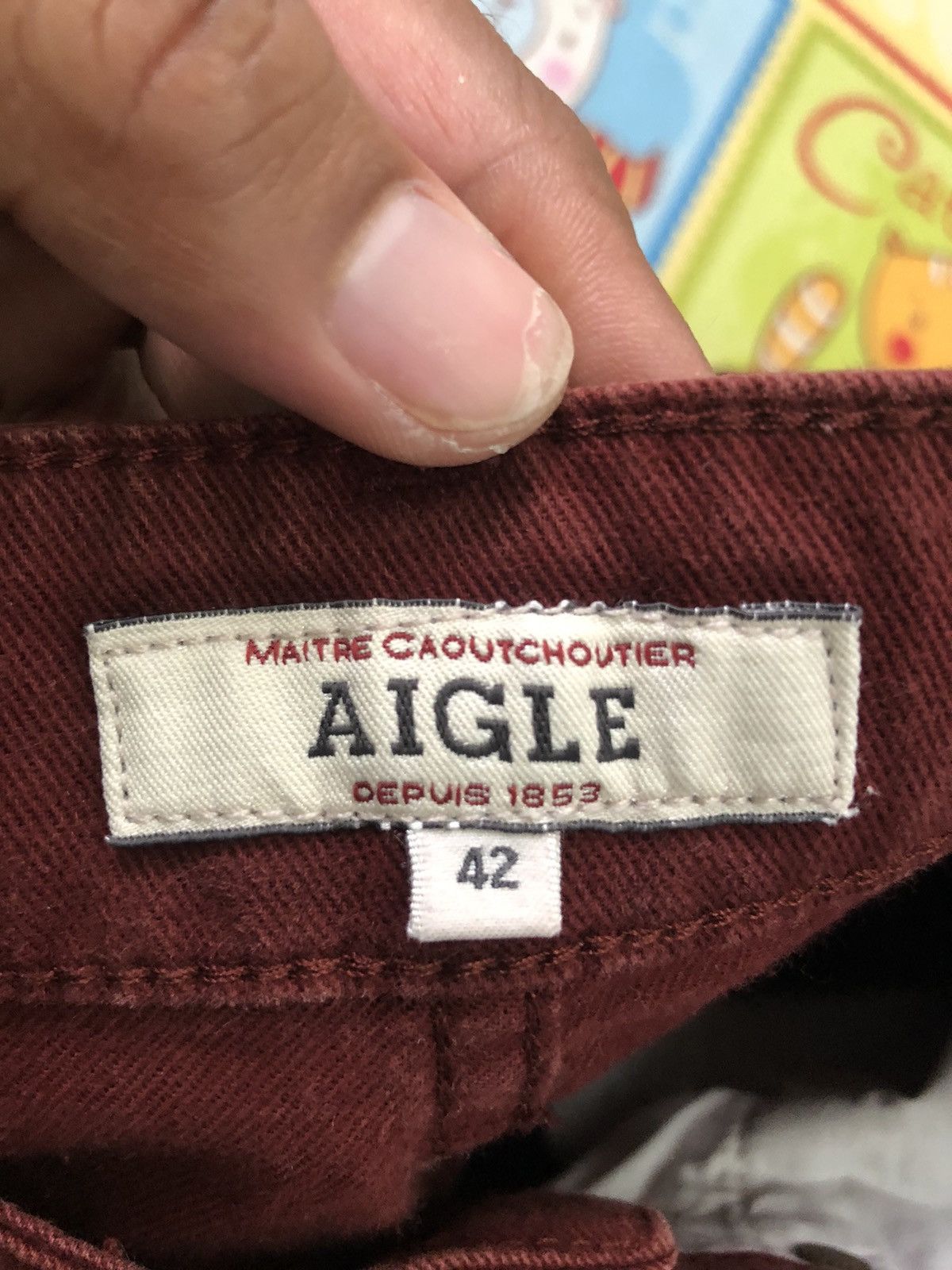 Aigle Vintage Aigle Depuis 1853 Jeans Pants Size US 34 / EU 50 - 9 Thumbnail