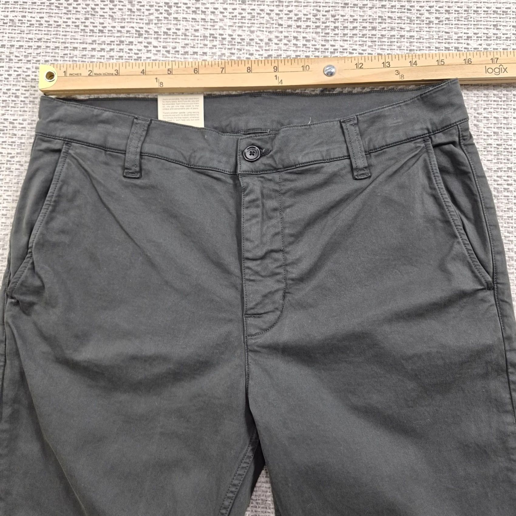 Nudie Jeans Nudie Jeans Co Pants Mens 30x32 Green Easy Alvin Chino Relaxed Tapered Stretch Size US 30 / EU 46 - 7 Thumbnail