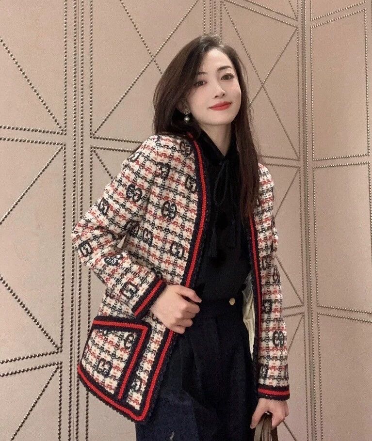 Gucci Gucci Color-blocked logo jacquard wool long-sleeved tweed Size XS / US 0-2 / IT 36-38 - 7 Thumbnail