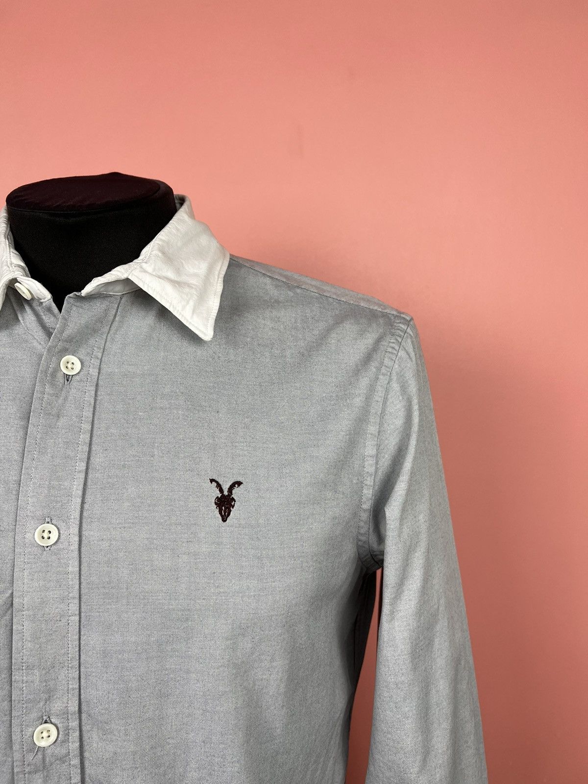 Allsaints Allsaints hype shirt vintage logo classic button ups Size US M / EU 48-50 / 2 - 2 Thumbnail