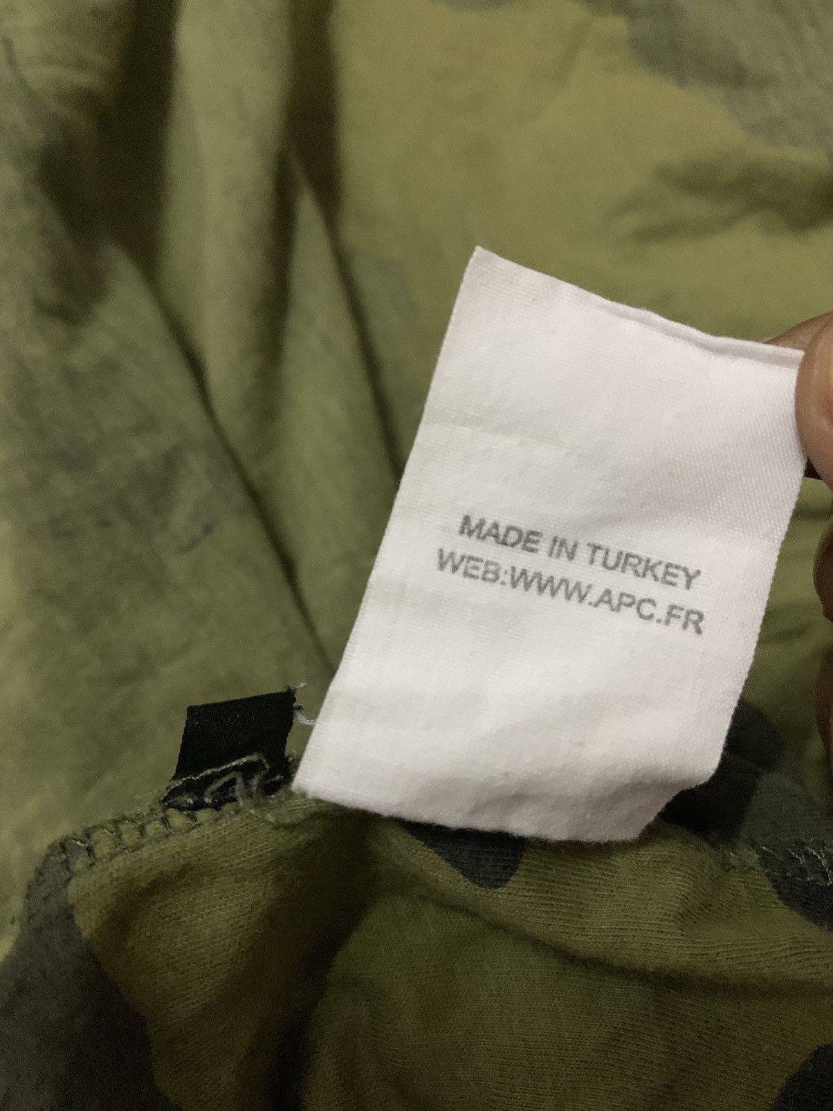 A.P.C. × Kanye West 💥Avant Garde A.P.C Kanye West Camo Shirt Size US L / EU 52-54 / 3 - 6 Thumbnail