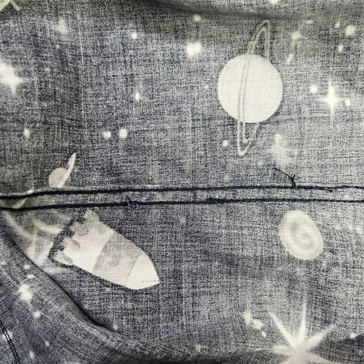 Armani × Giorgio Armani × Vintage Armani Space Exploration Button Up Shirt Size US S / EU 44-46 / 1 - 11 Thumbnail