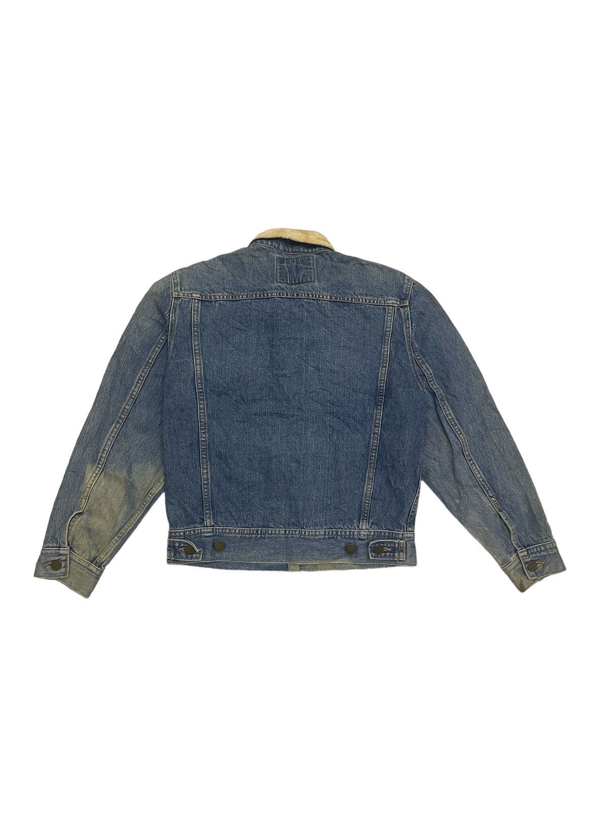 Edwin × Japanese Brand × Vintage VINTAGE DISTRESS EDWIN DENIM JACKET SCOVILL BUTTON Size US L / EU 52-54 / 3 - 3 Thumbnail