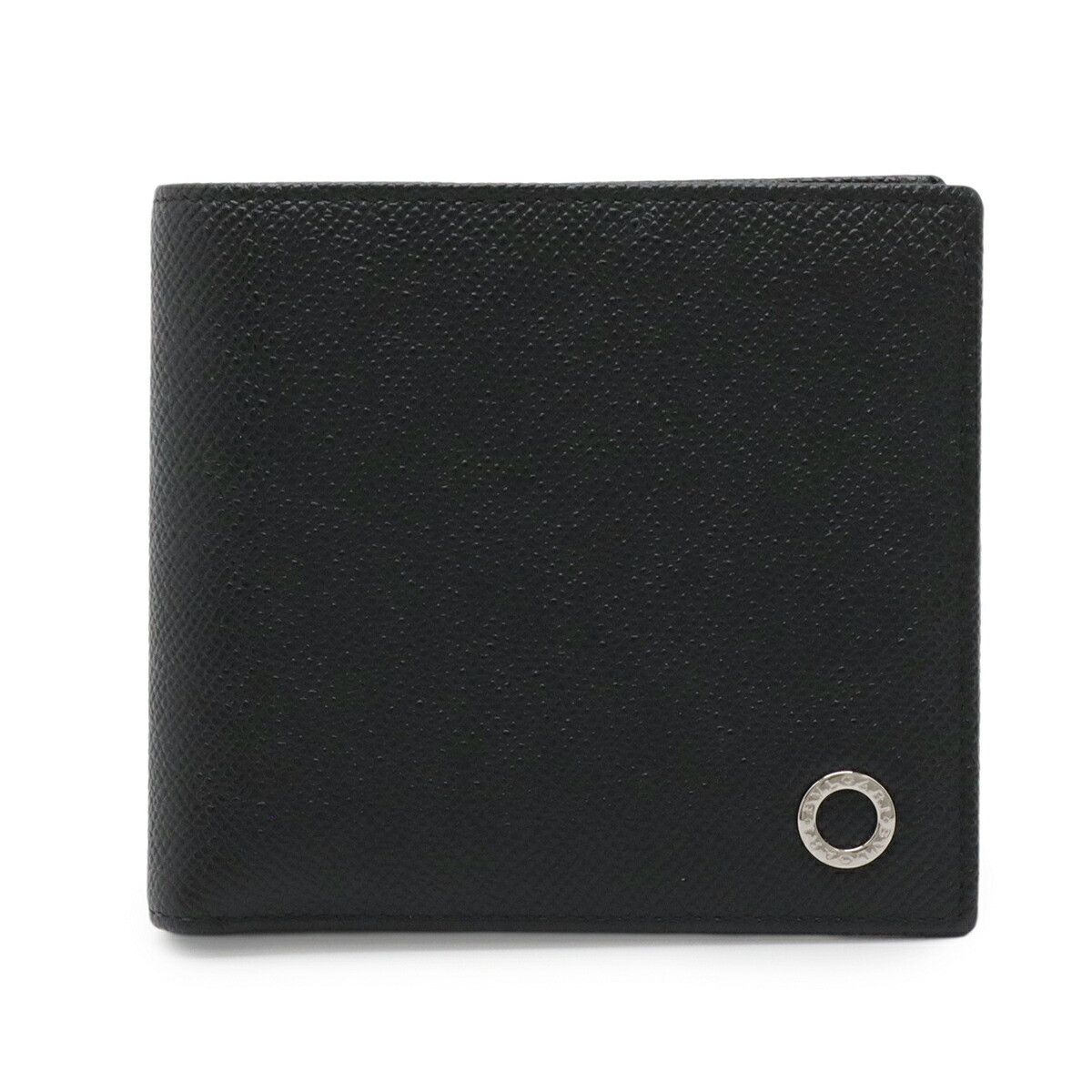 Bvlgari Bvlgari Bulgari Bvlgari Man Grained Leather Bifold Wallet Leather Short Wallet 30396 DUTY FREE for USA Size ONE SIZE - 1 Thumbnail
