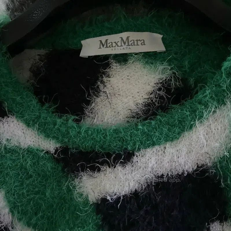 Max Mara MaxMara Color-Block Knit Sweater for Women . Size XL / US 12-14 / IT 48-50 - 5 Thumbnail